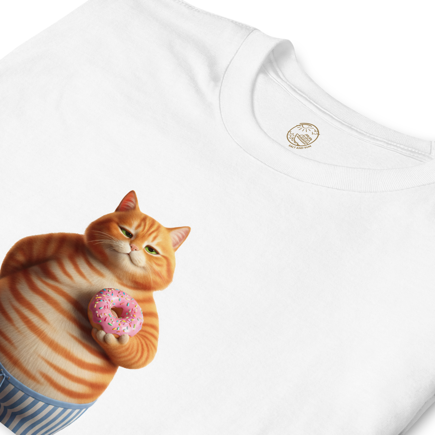 Buffet Chubby Cat Short-Sleeve Unisex T-Shirt