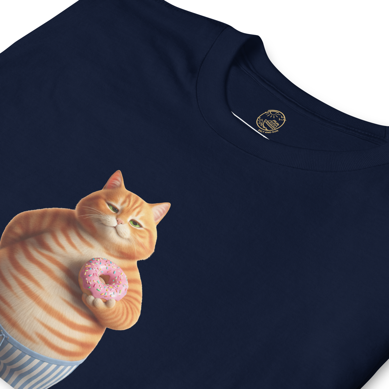Buffet Chubby Cat Short-Sleeve Unisex T-Shirt