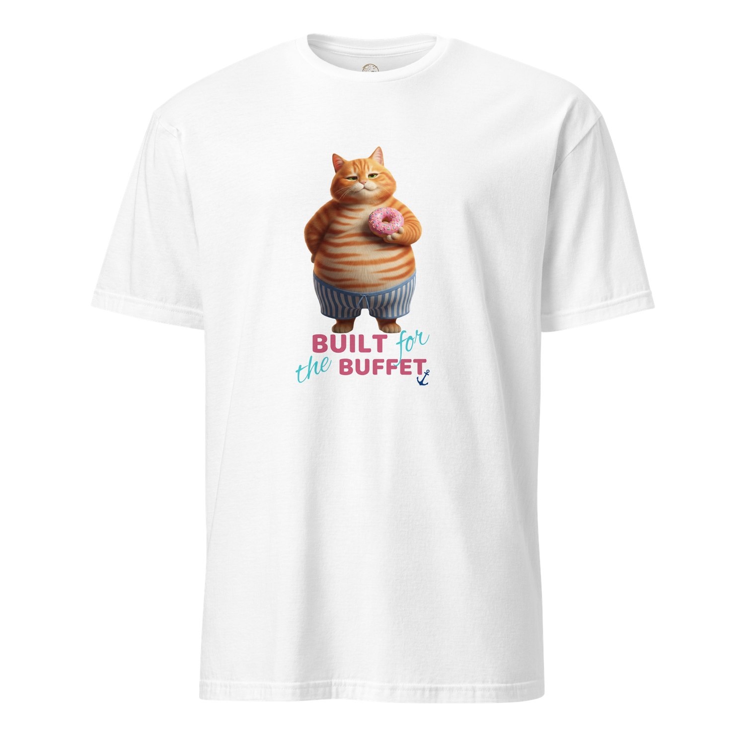 Buffet Chubby Cat Short-Sleeve Unisex T-Shirt