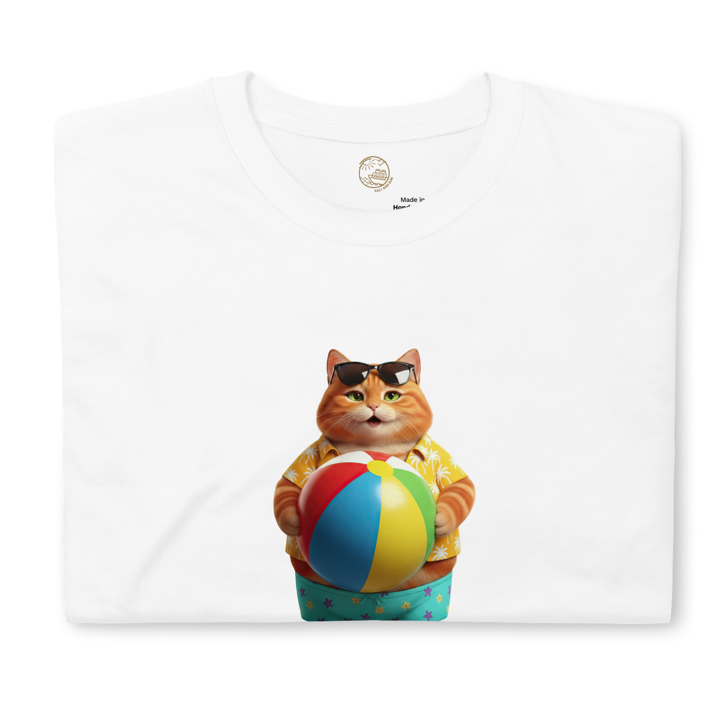 Beach Body Chubby Cat Short-Sleeve Unisex T-Shirt