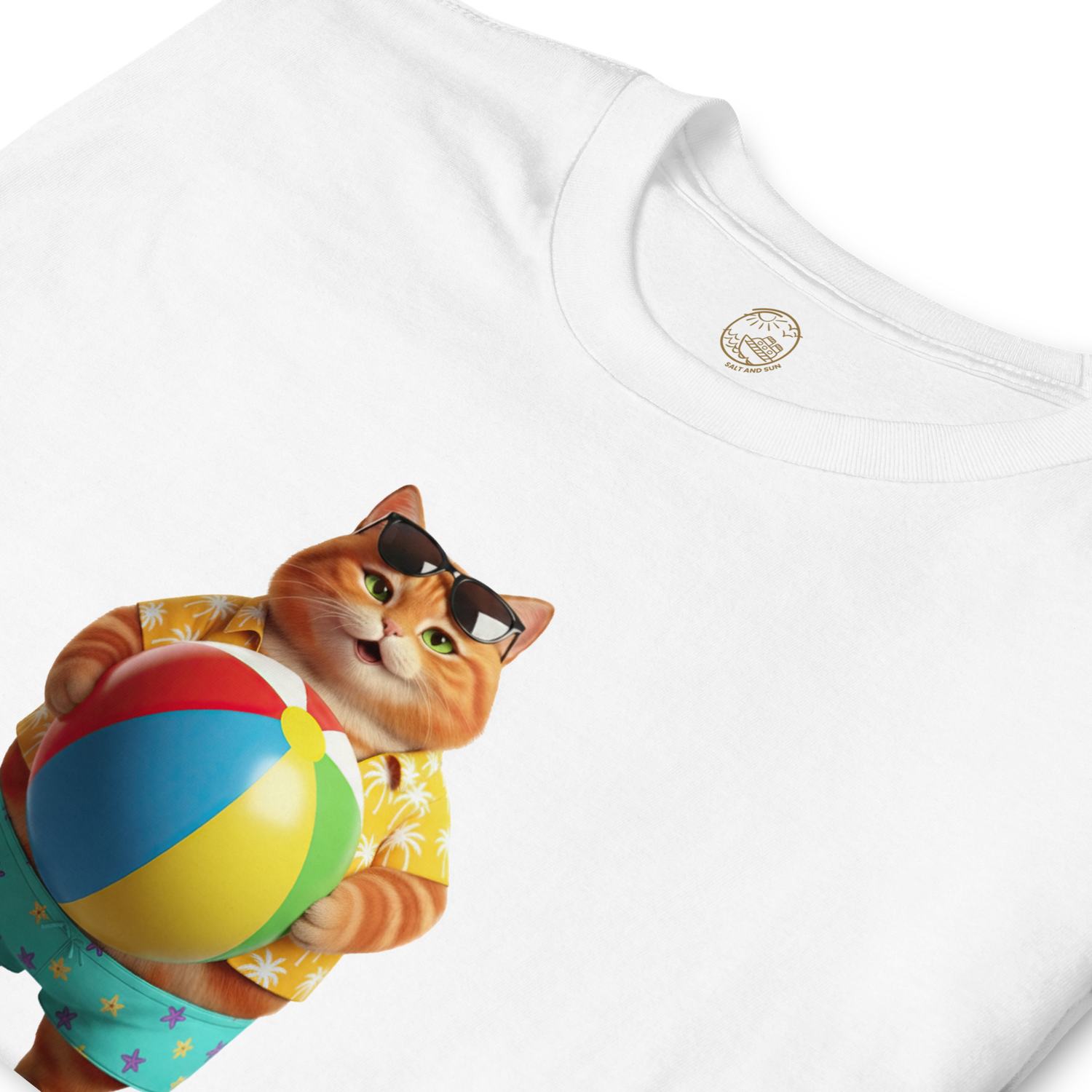 Beach Body Chubby Cat Short-Sleeve Unisex T-Shirt