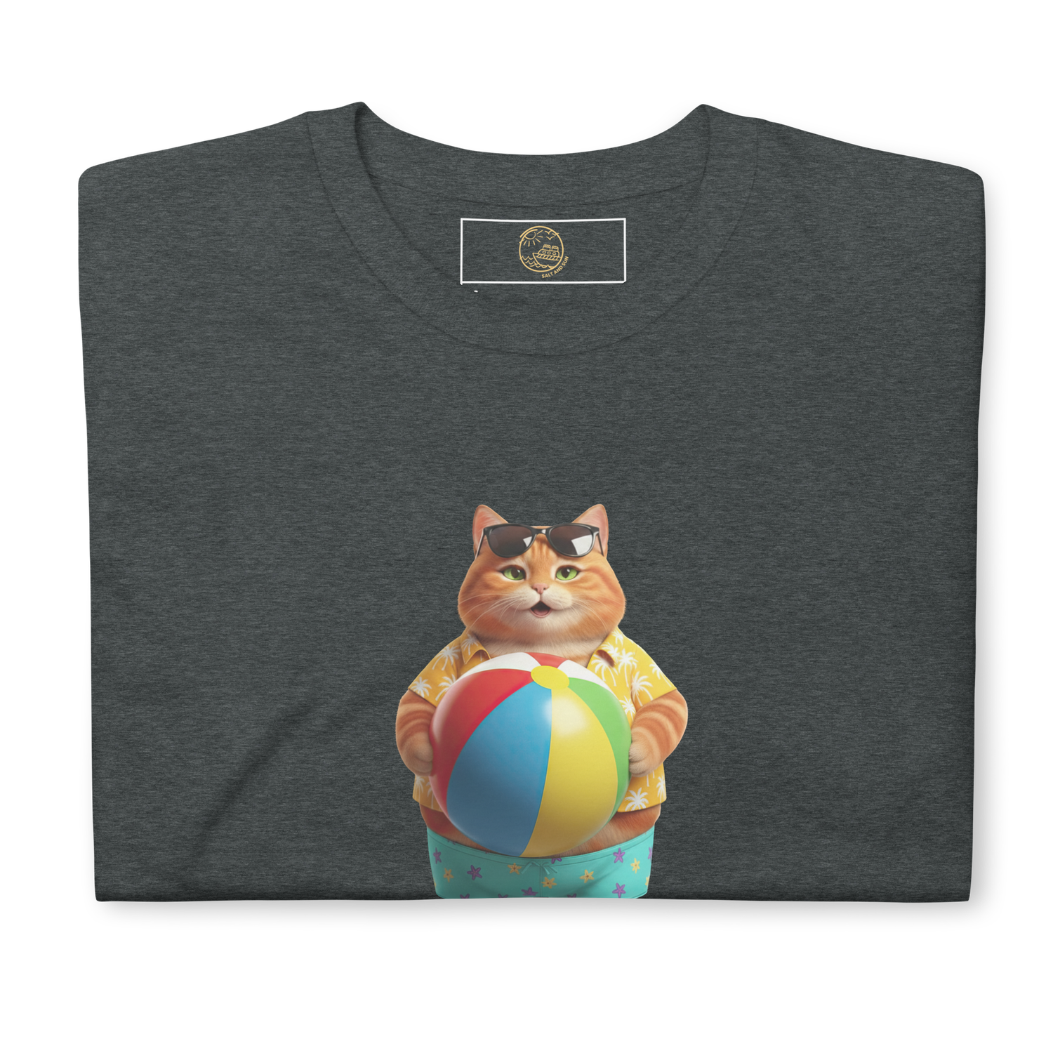 Beach Body Chubby Cat Short-Sleeve Unisex T-Shirt
