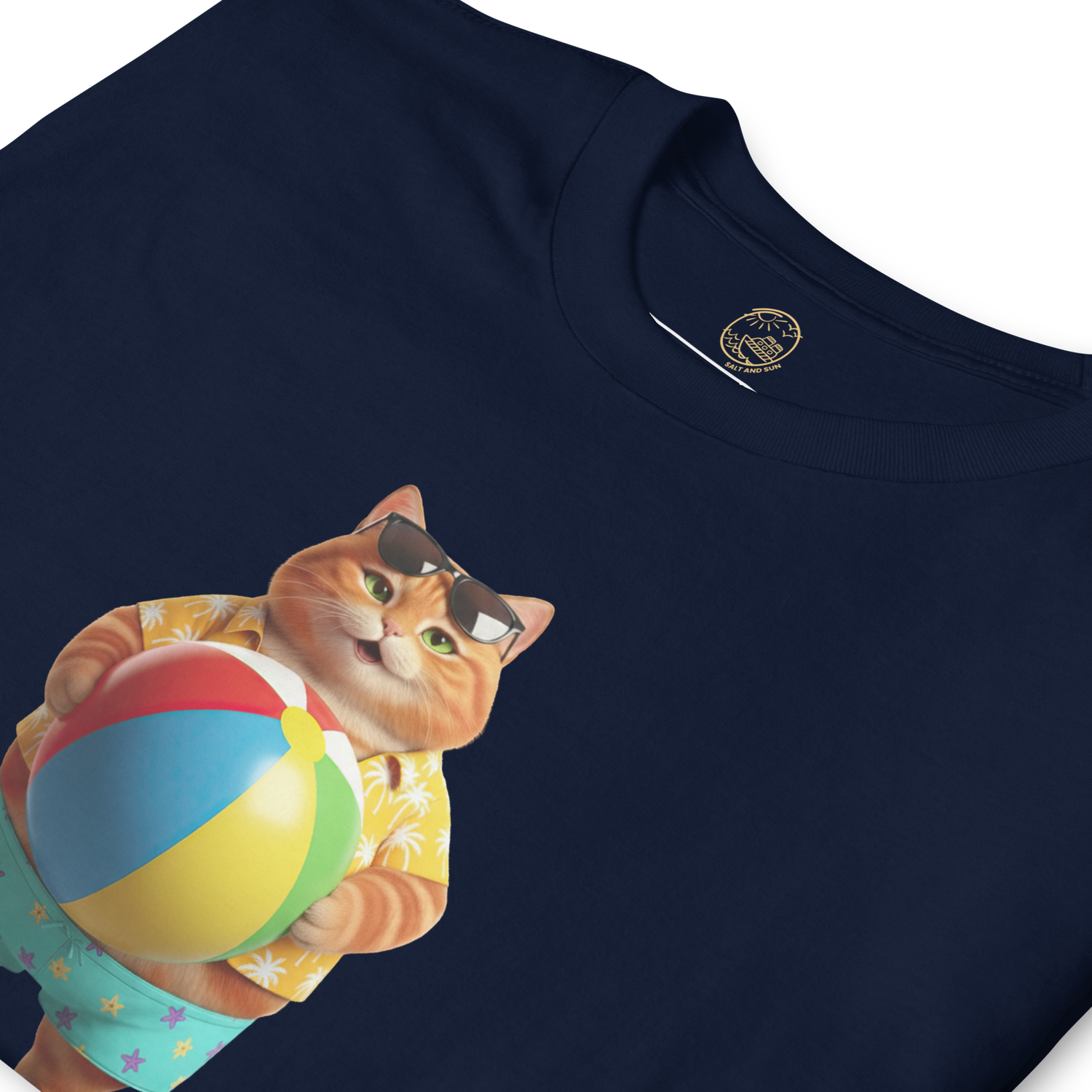 Beach Body Chubby Cat Short-Sleeve Unisex T-Shirt