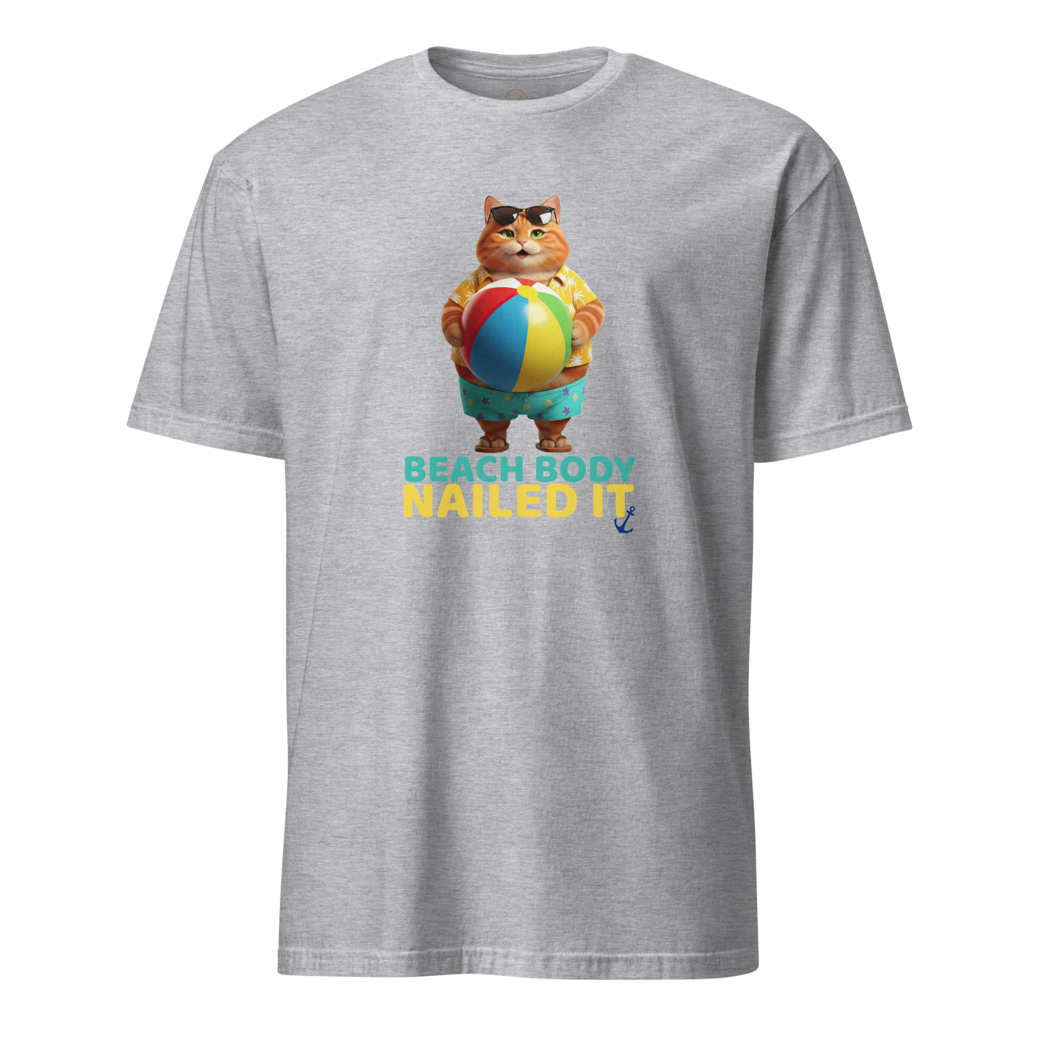 Beach Body Chubby Cat Short-Sleeve Unisex T-Shirt