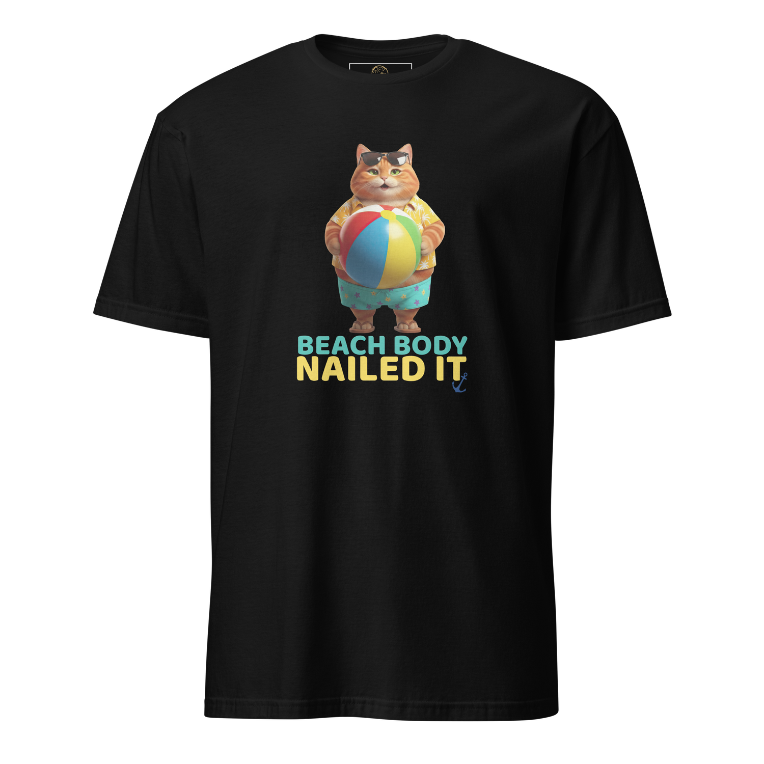 Beach Body Chubby Cat Short-Sleeve Unisex T-Shirt