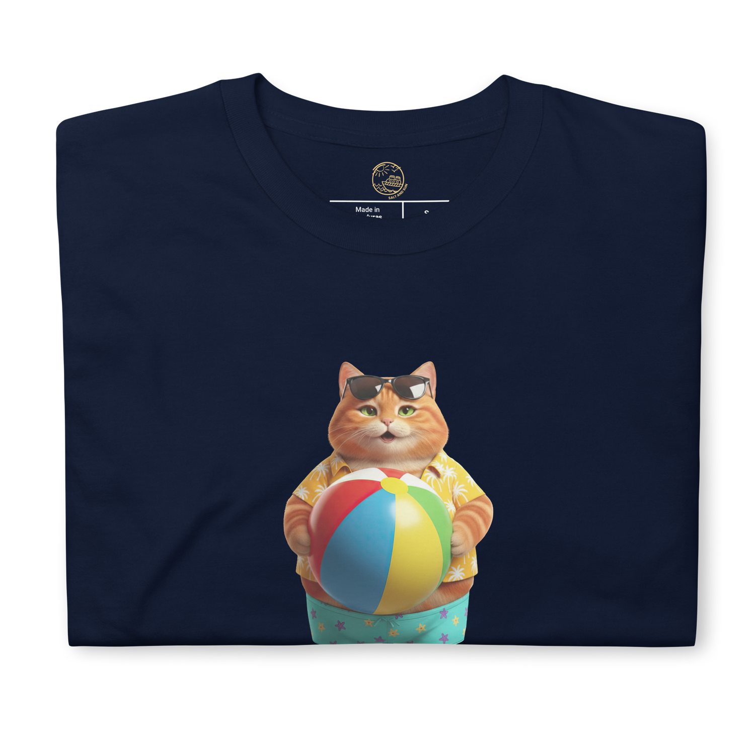 Beach Body Chubby Cat Short-Sleeve Unisex T-Shirt