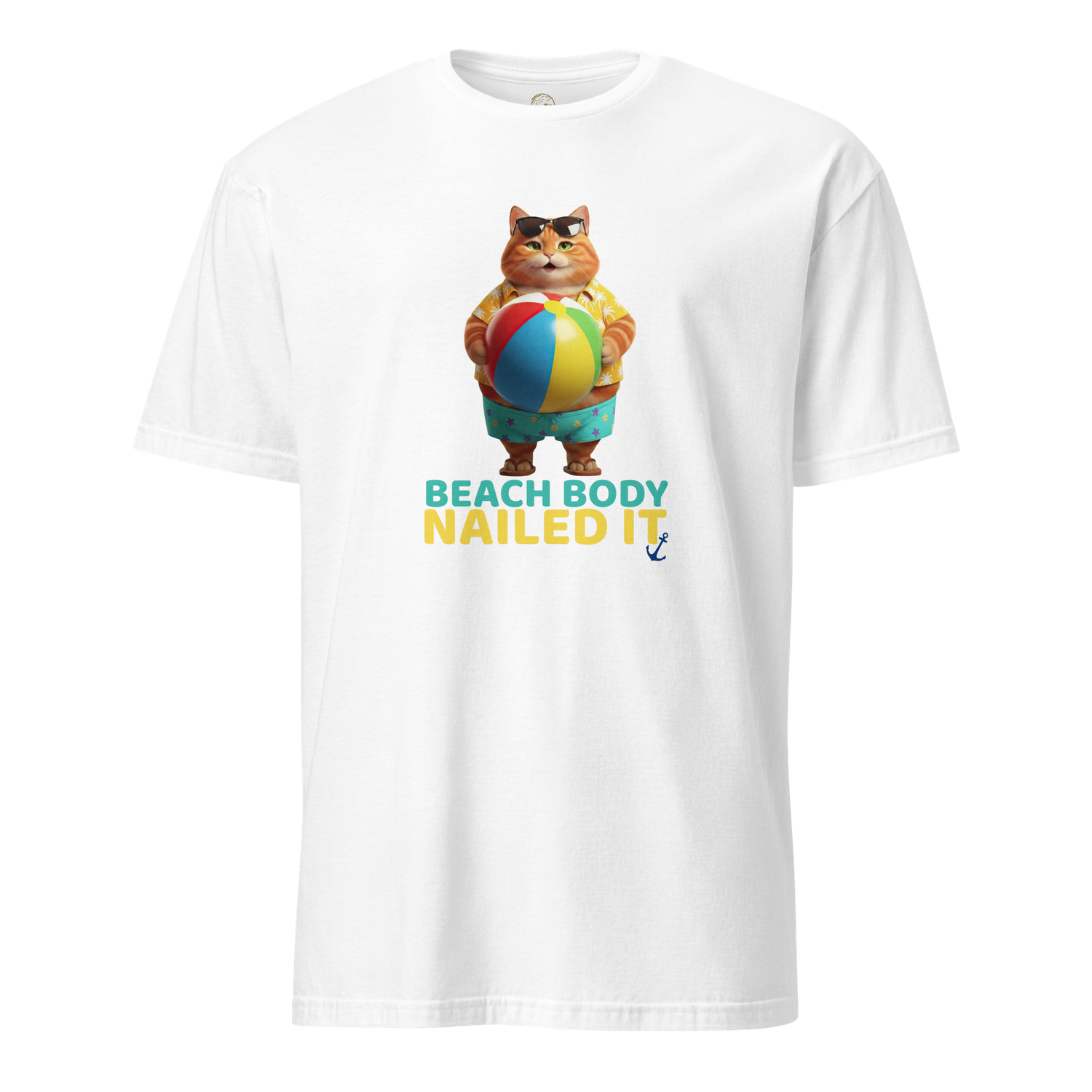Beach Body Chubby Cat Short-Sleeve Unisex T-Shirt