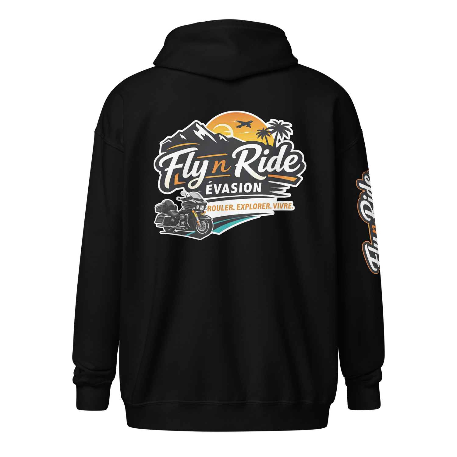 Fly n Ride CRUISER Zippered hoodie