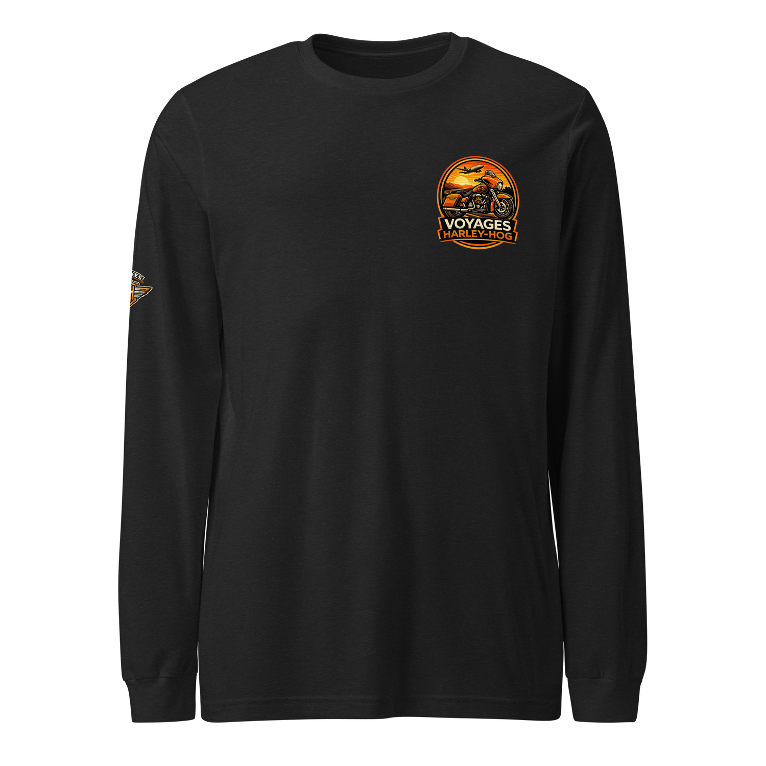 Voyages Harley-Hog Unisex Long Sleeve Tee
