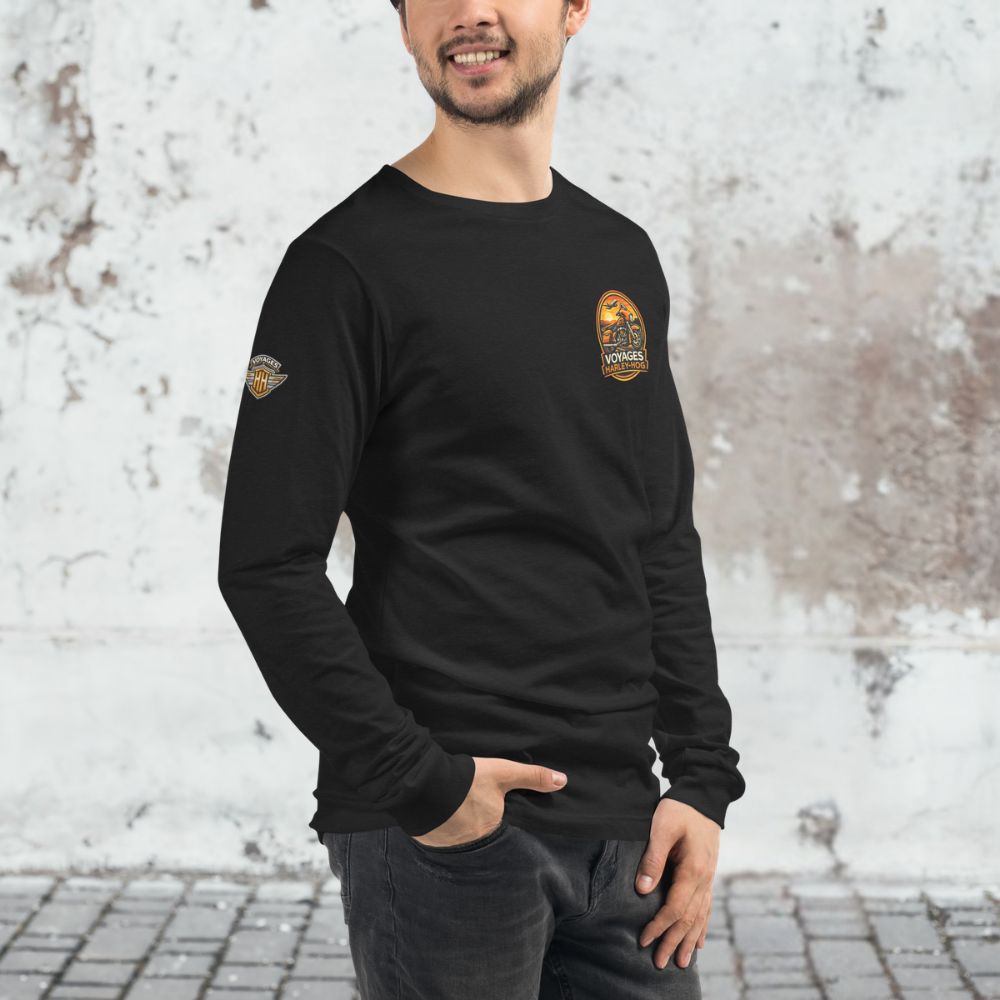 Voyages Harley-Hog Unisex Long Sleeve Tee