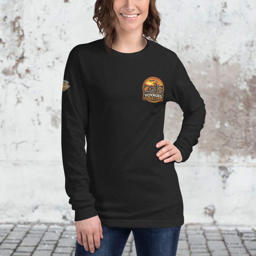 Voyages Harley-Hog Unisex Long Sleeve Tee