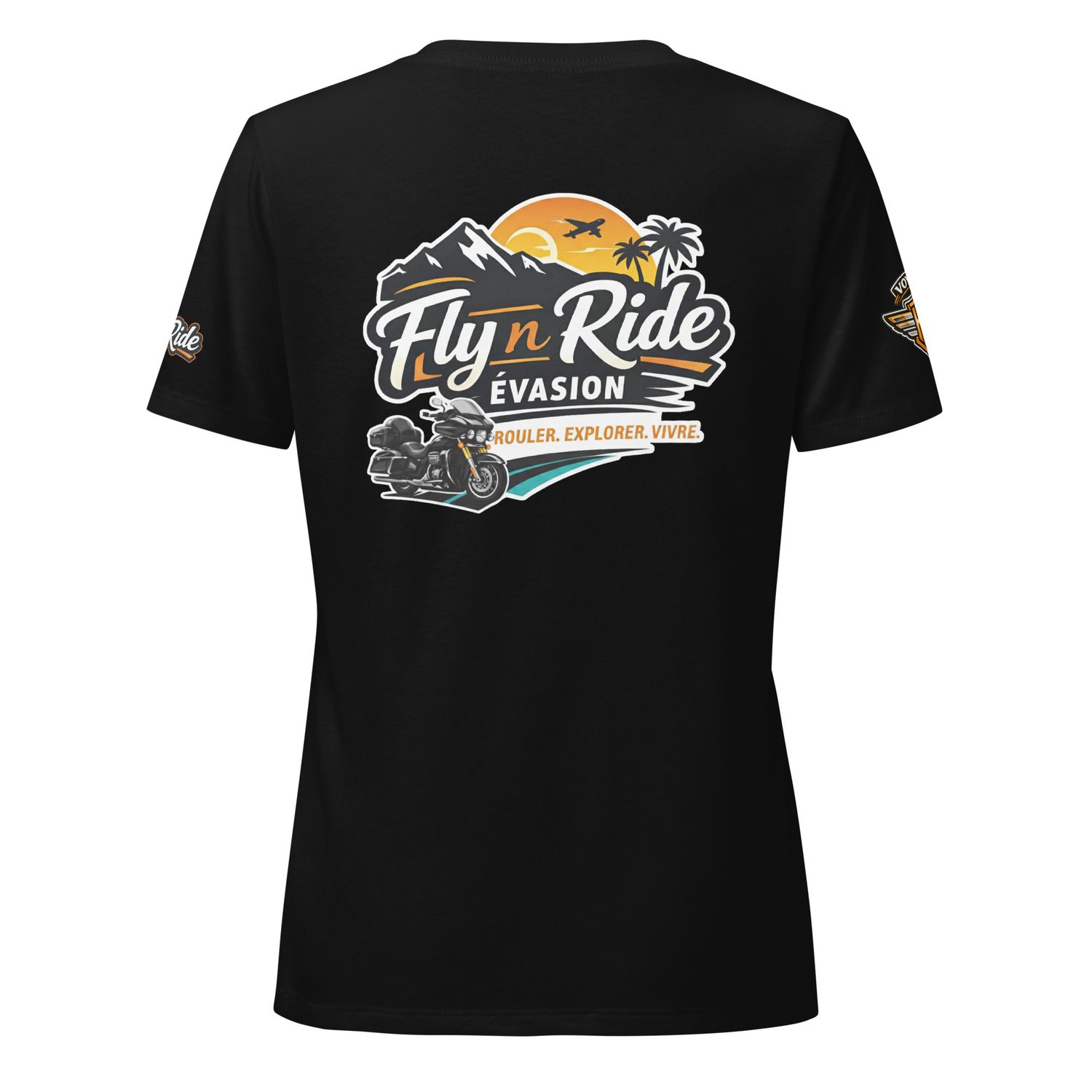 Fly n Ride CRUISER Women’s relaxed v-neck t-shirt