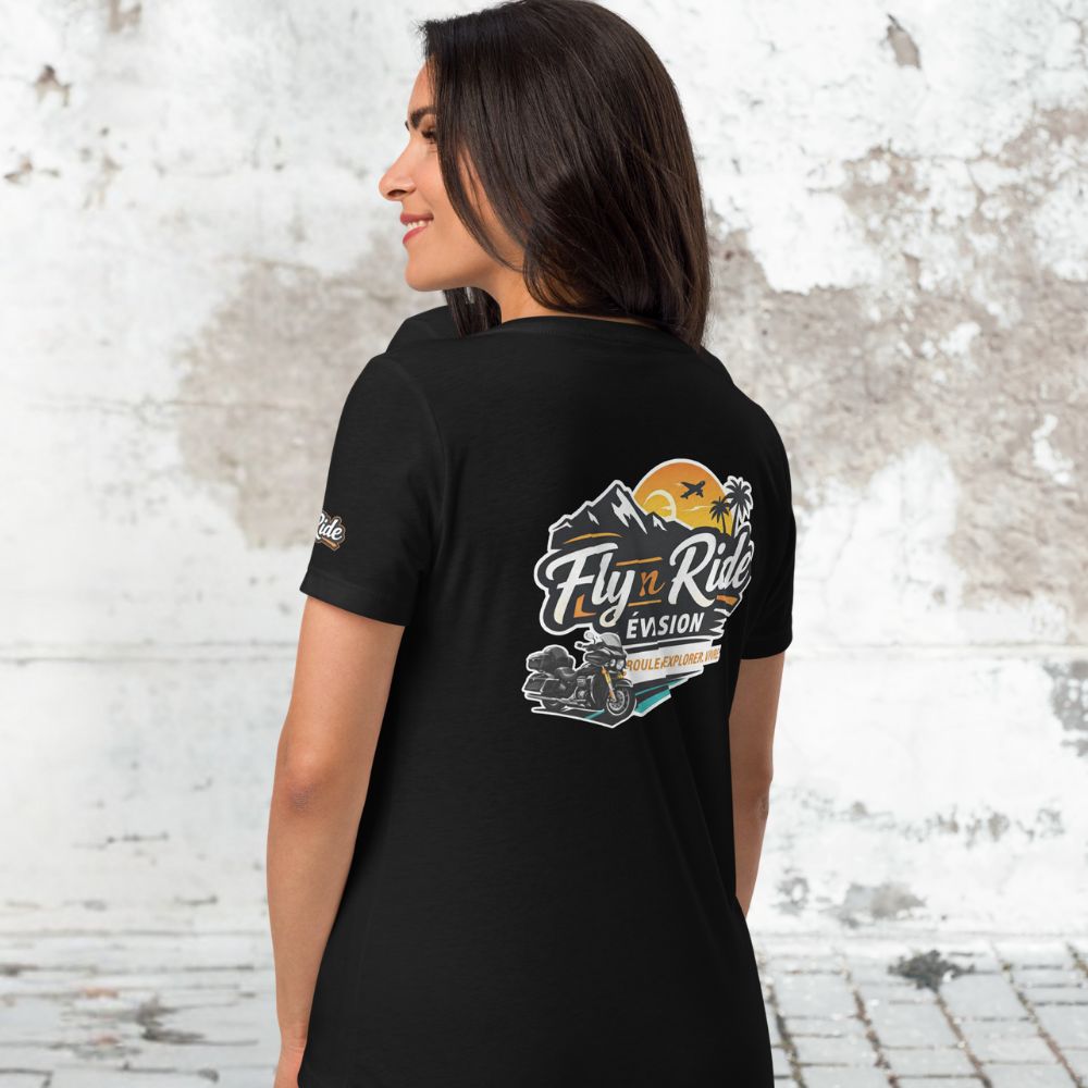 Fly n Ride CRUISER Women’s relaxed v-neck t-shirt