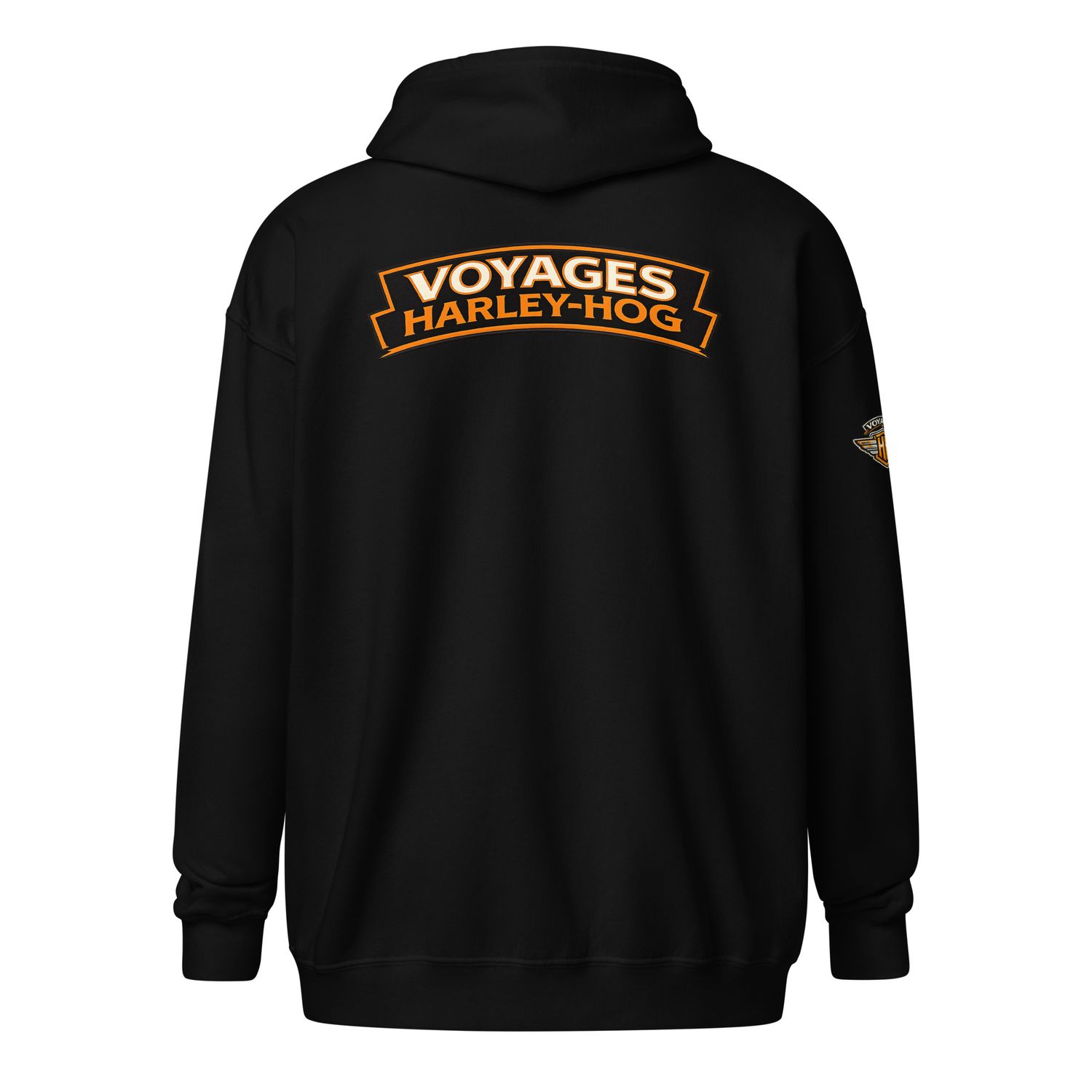 Voyage Harley -Hog Unisex heavy blend zipped hoodie