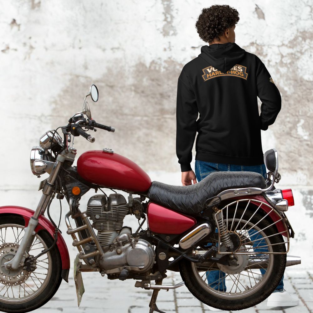 Voyage Harley -Hog Unisex heavy blend zipped hoodie