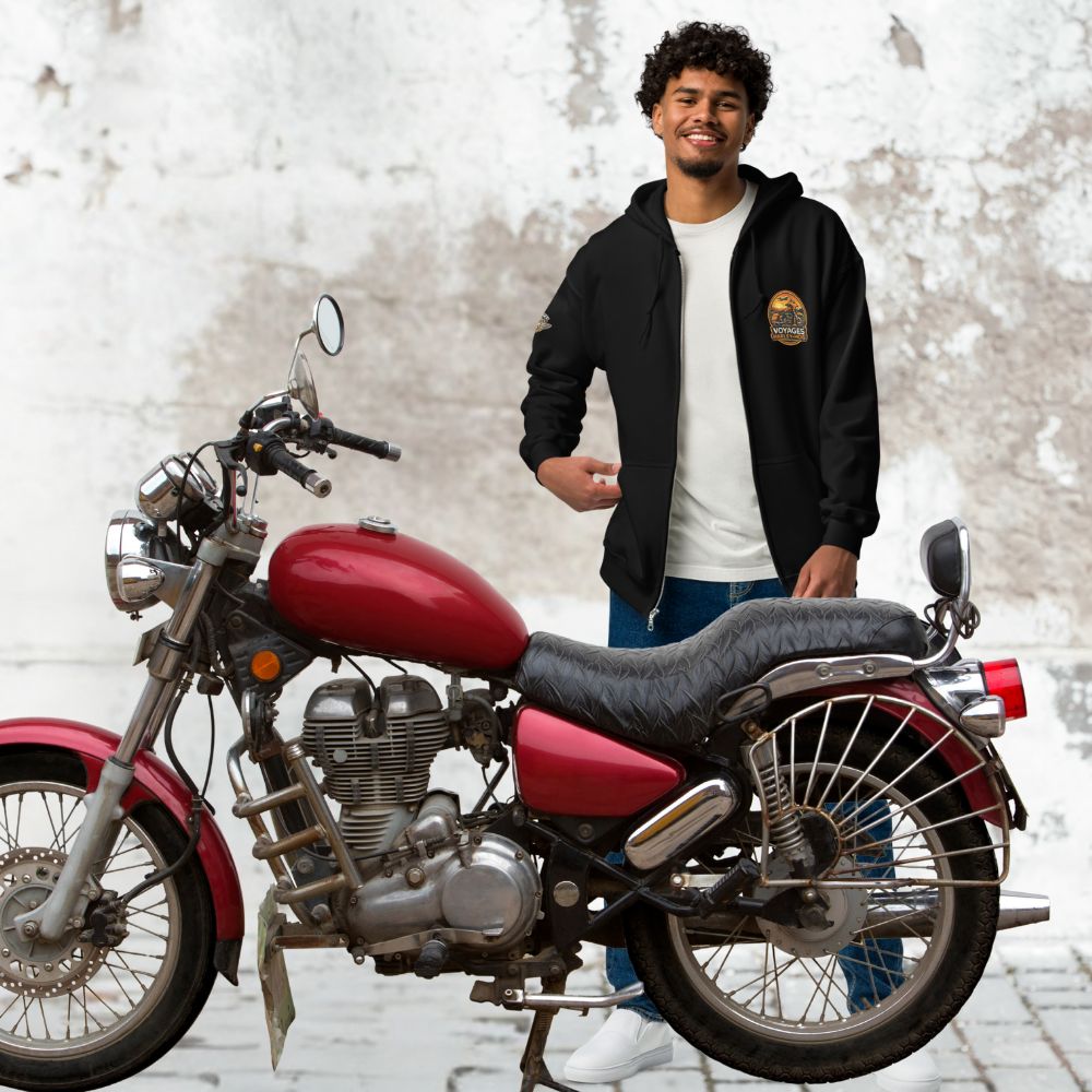 Voyage Harley -Hog Unisex heavy blend zipped hoodie