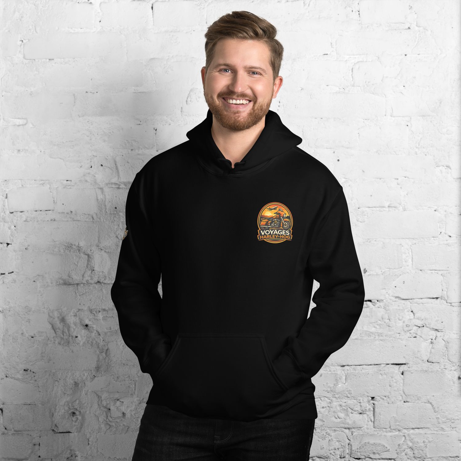 Voyage Harley-Hog Unisex Hoodie