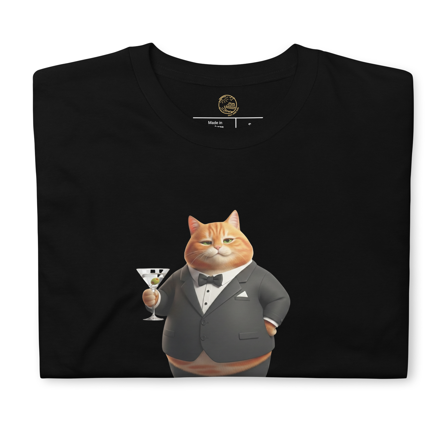 Tropical Tabby "Formal Night" Unisex T-shirt
