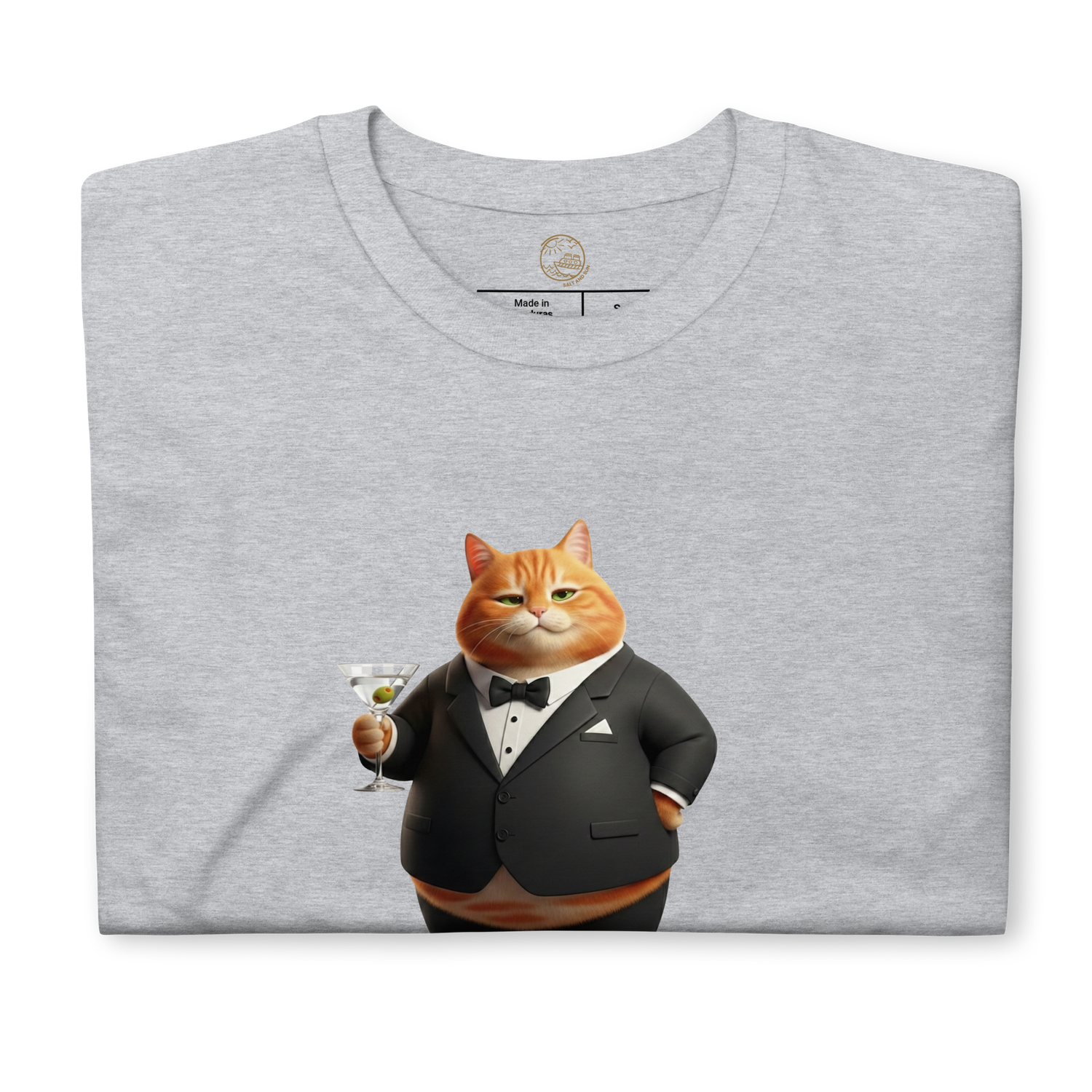 Tropical Tabby "Formal Night" Unisex T-shirt