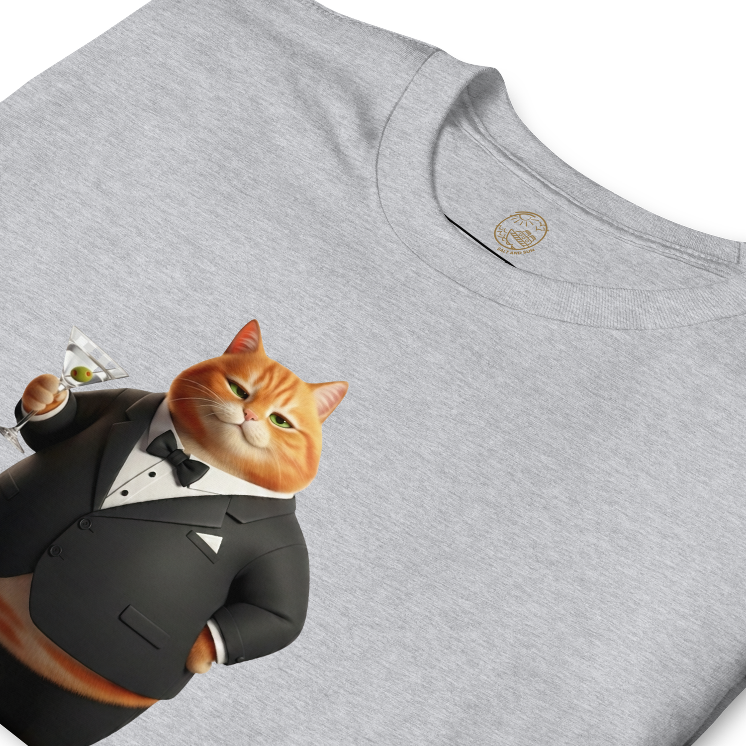 Tropical Tabby "Formal Night" Unisex T-shirt