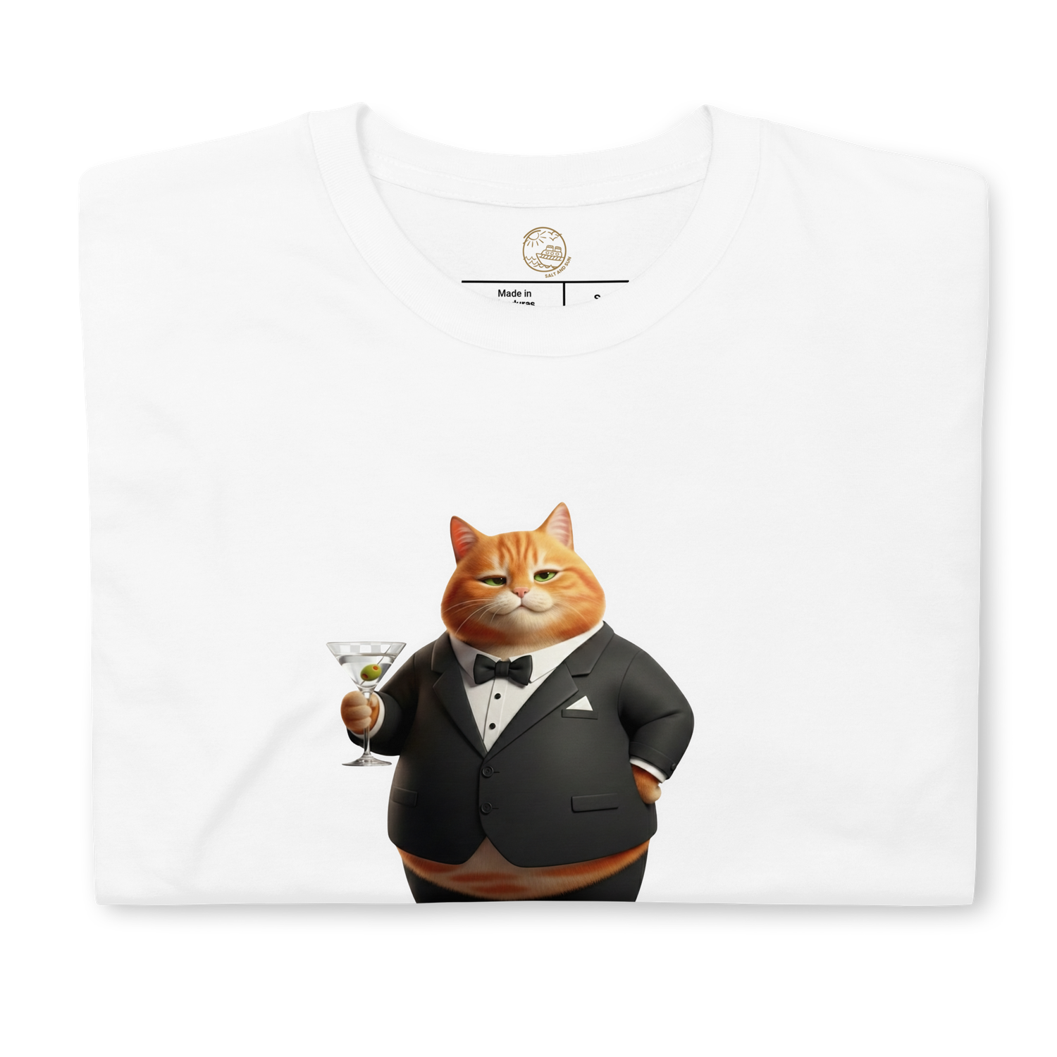 Tropical Tabby "Formal Night" Unisex T-shirt
