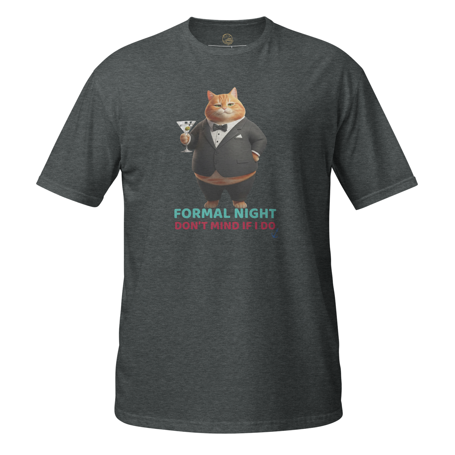 Tropical Tabby "Formal Night" Unisex T-shirt