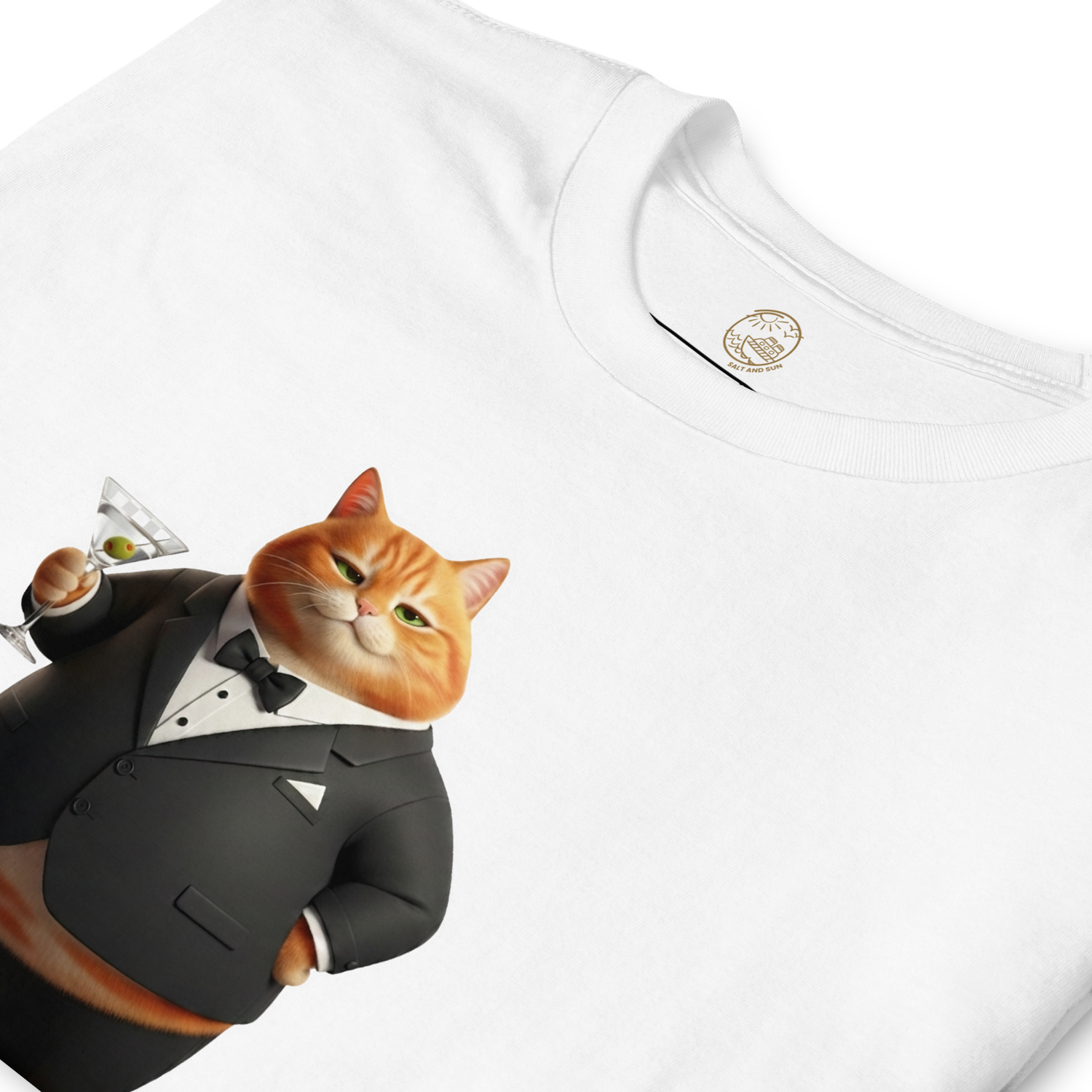 Tropical Tabby "Formal Night" Unisex T-shirt