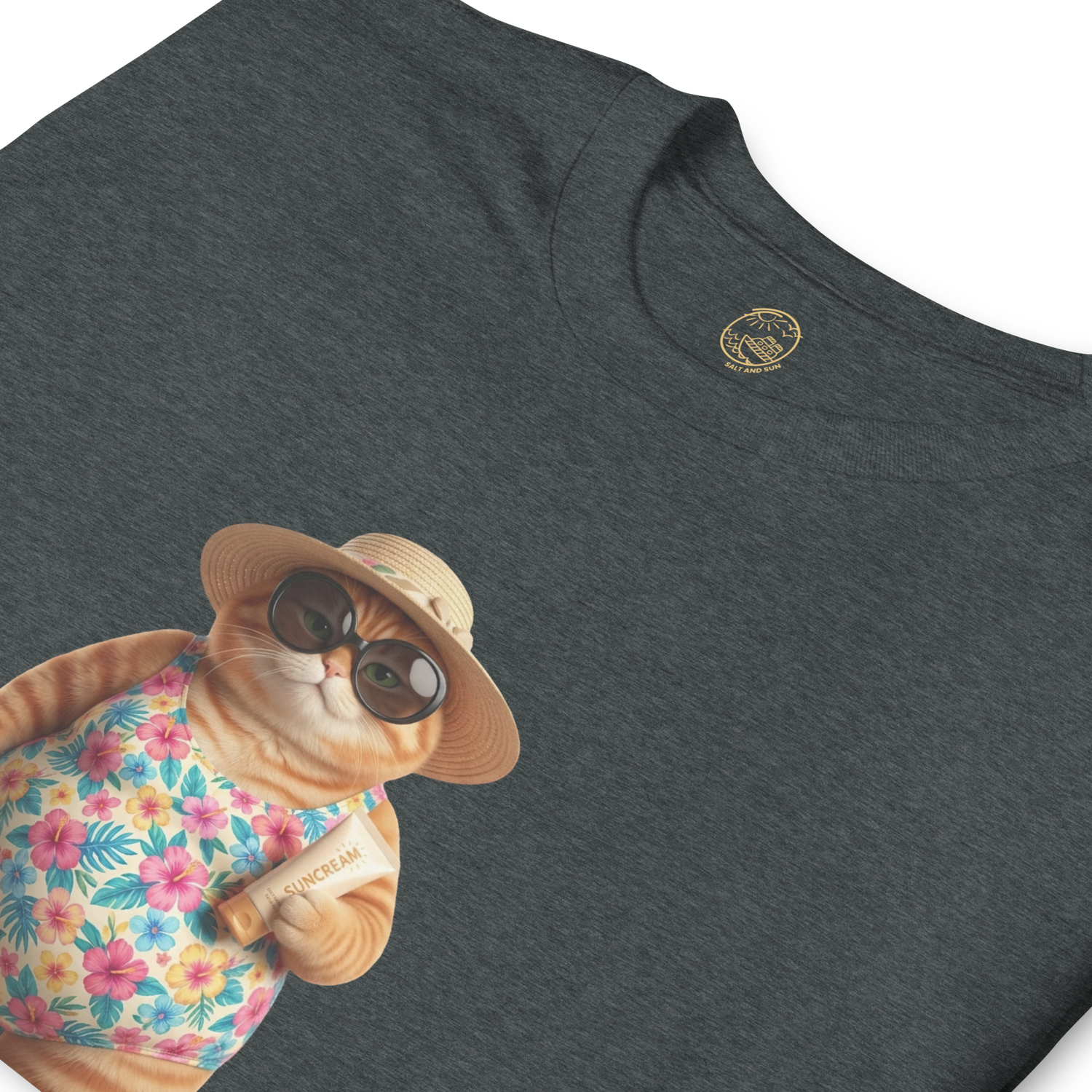 Tropical Tabby "Sunburnt" Unisex T-Shirt