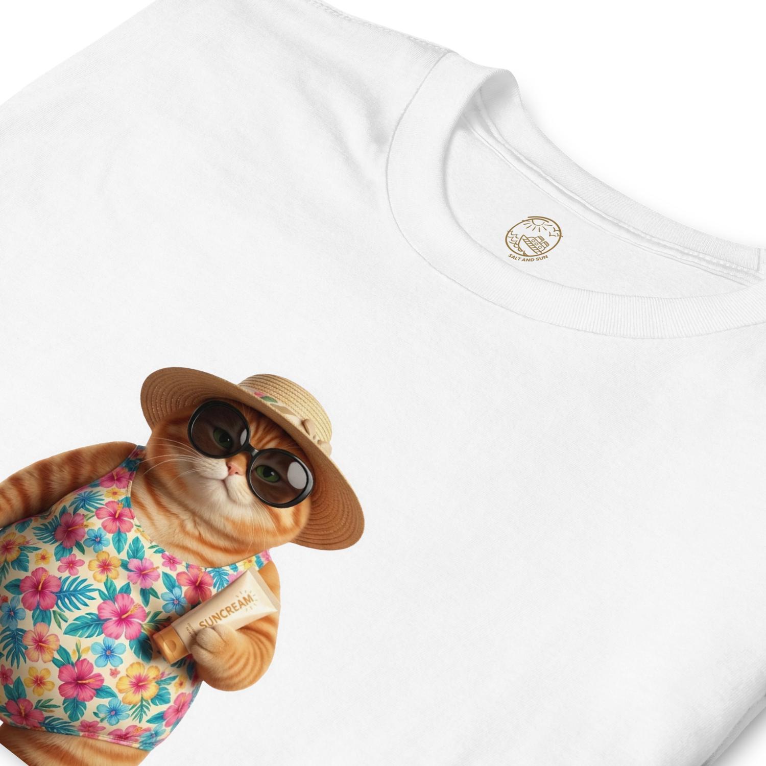 Tropical Tabby "Sunburnt" Unisex T-Shirt
