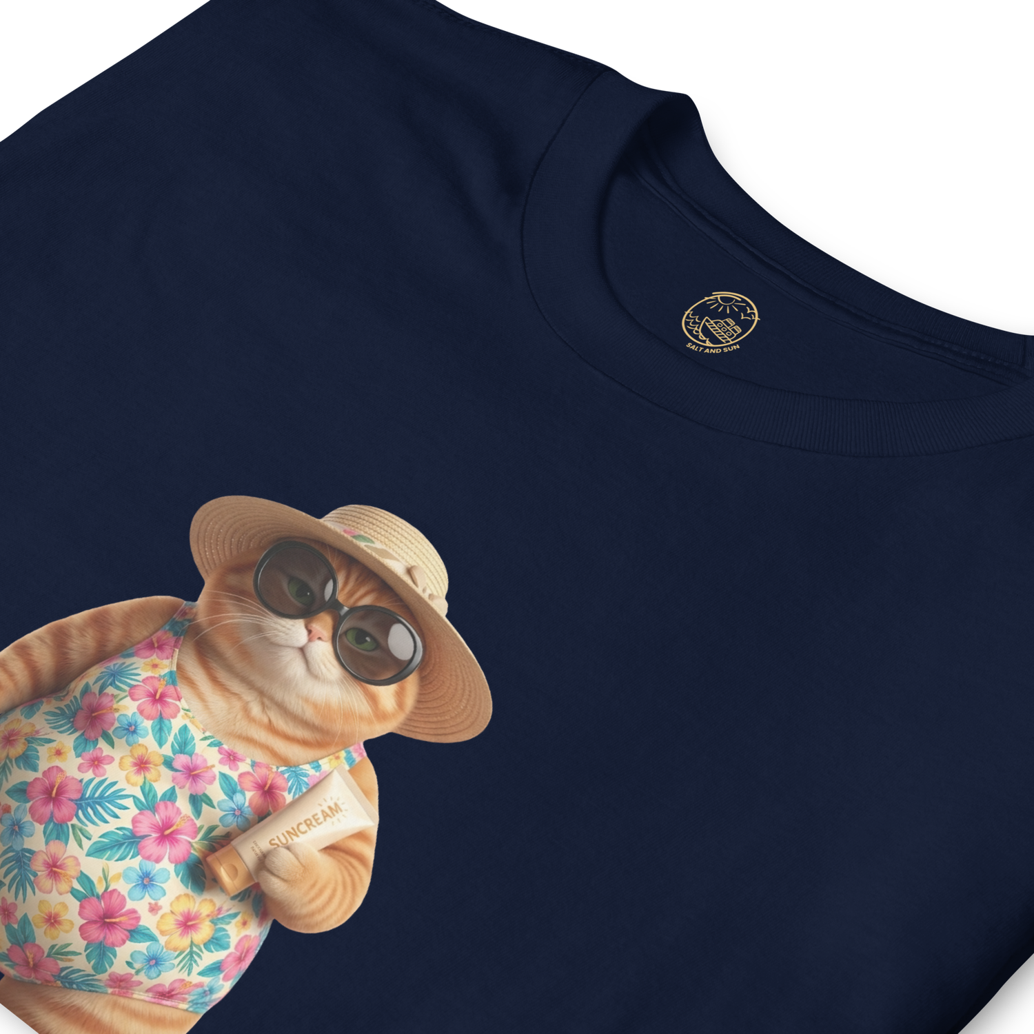 Tropical Tabby "Sunburnt" Unisex T-Shirt