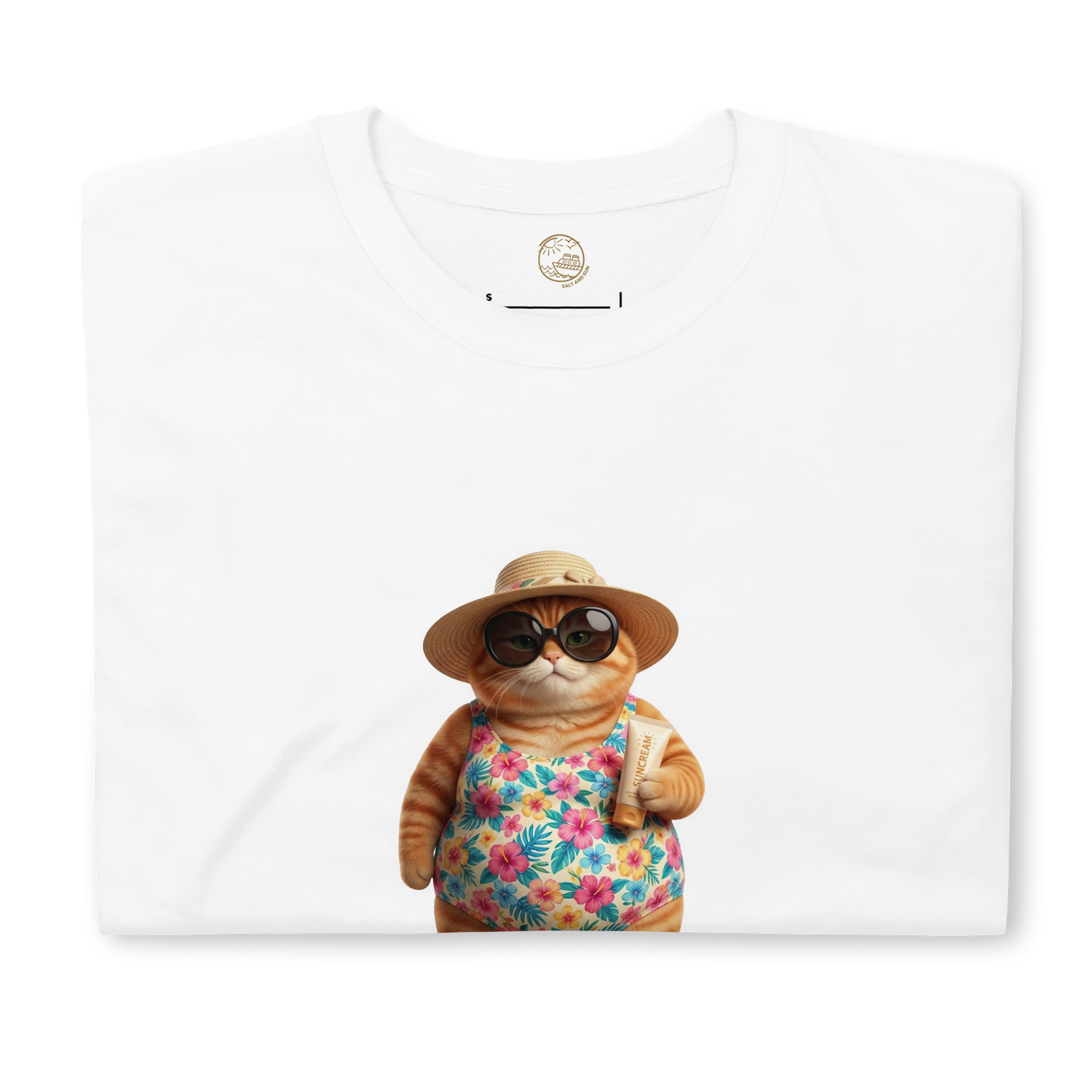 Tropical Tabby "Sunburnt" Unisex T-Shirt