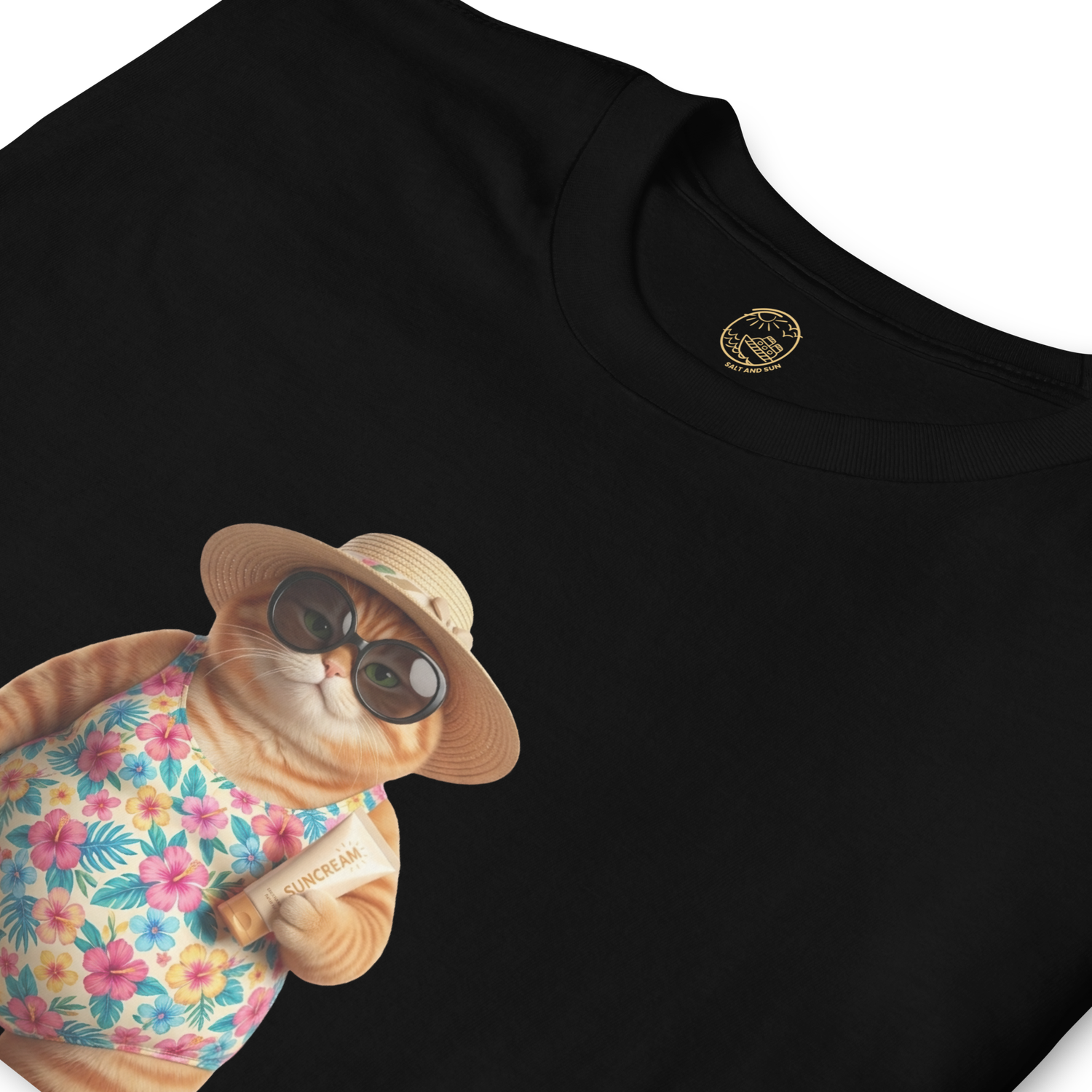 Tropical Tabby "Sunburnt" Unisex T-Shirt