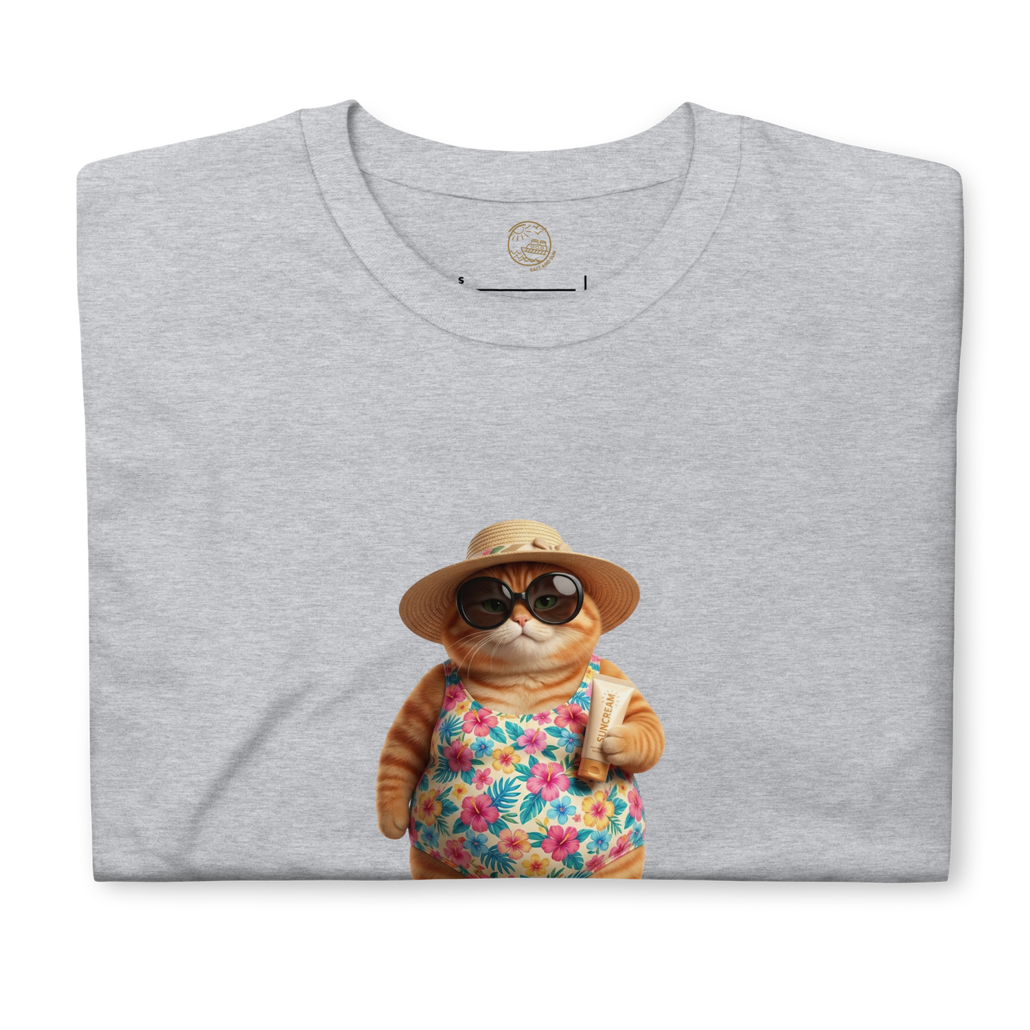 Tropical Tabby "Sunburnt" Unisex T-Shirt