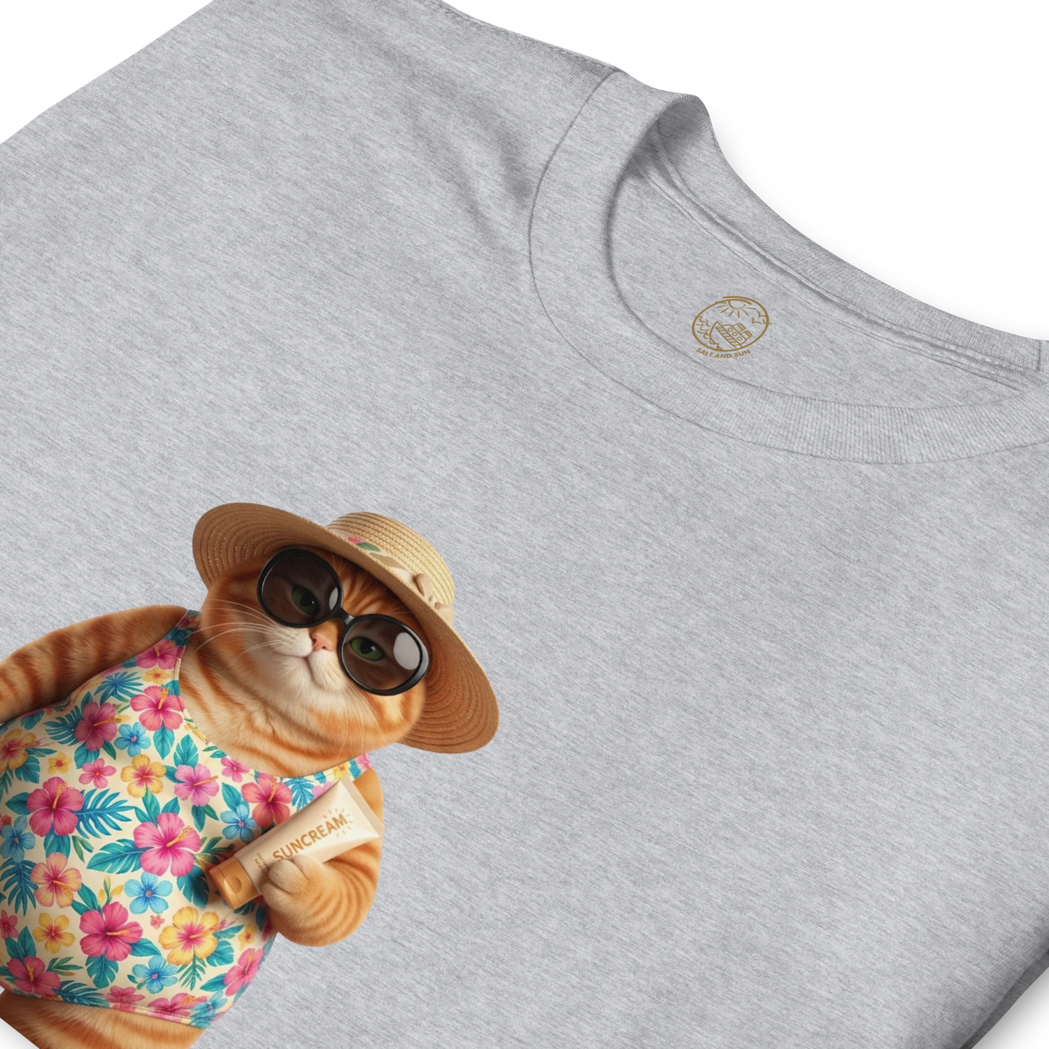 Tropical Tabby "Sunburnt" Unisex T-Shirt