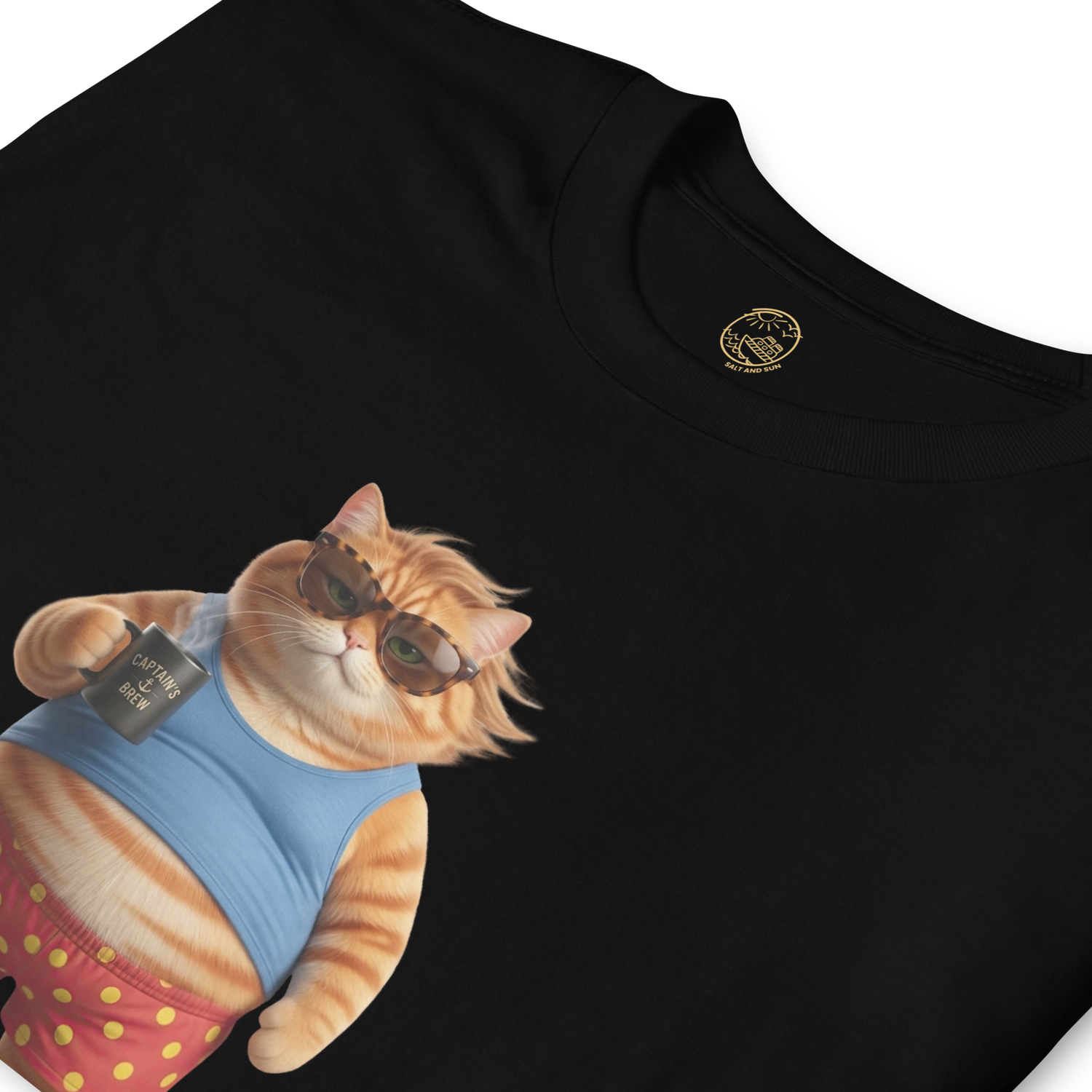 Tropical Tabby "Cruise Hair" Unisex T-Shirt