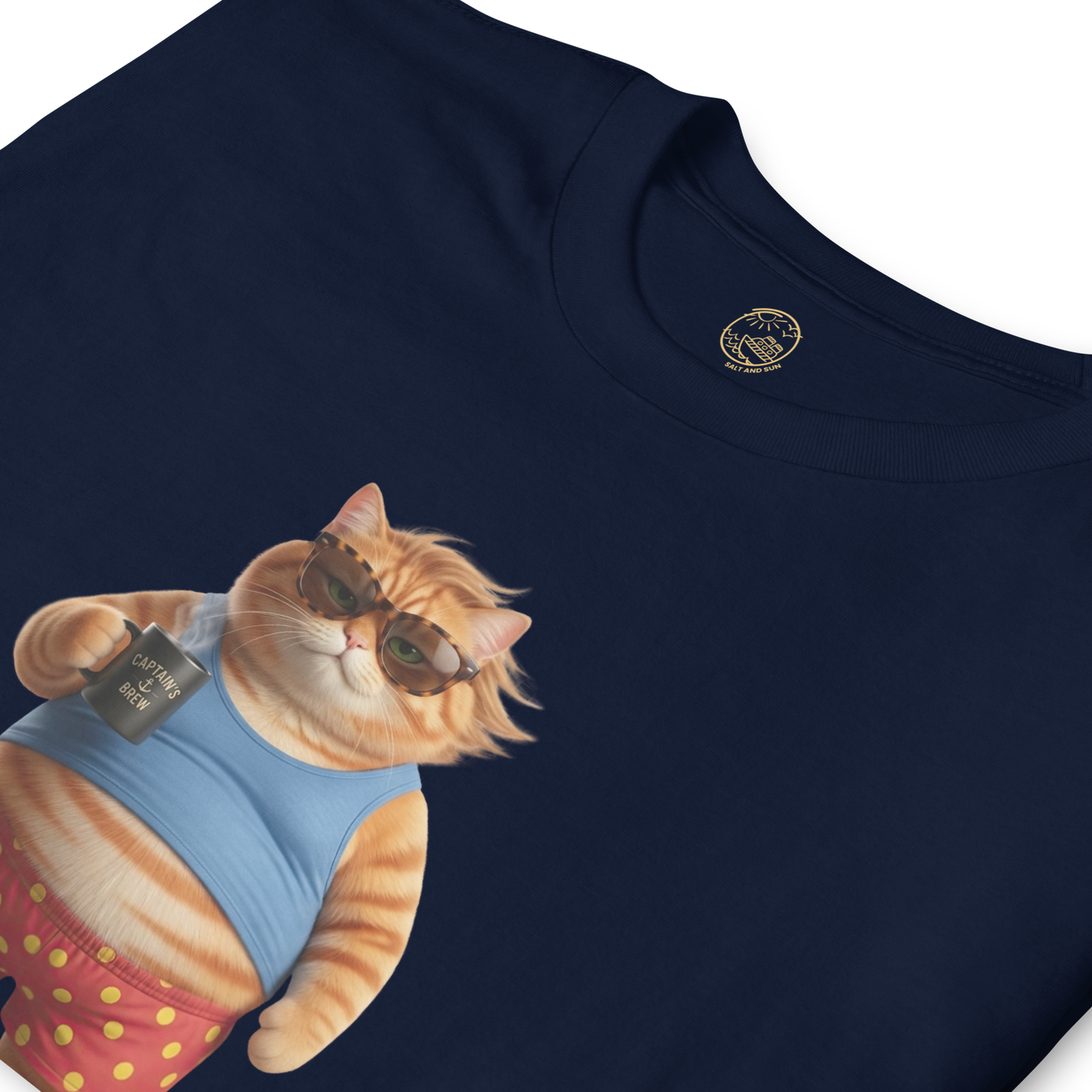 Tropical Tabby "Cruise Hair" Unisex T-Shirt