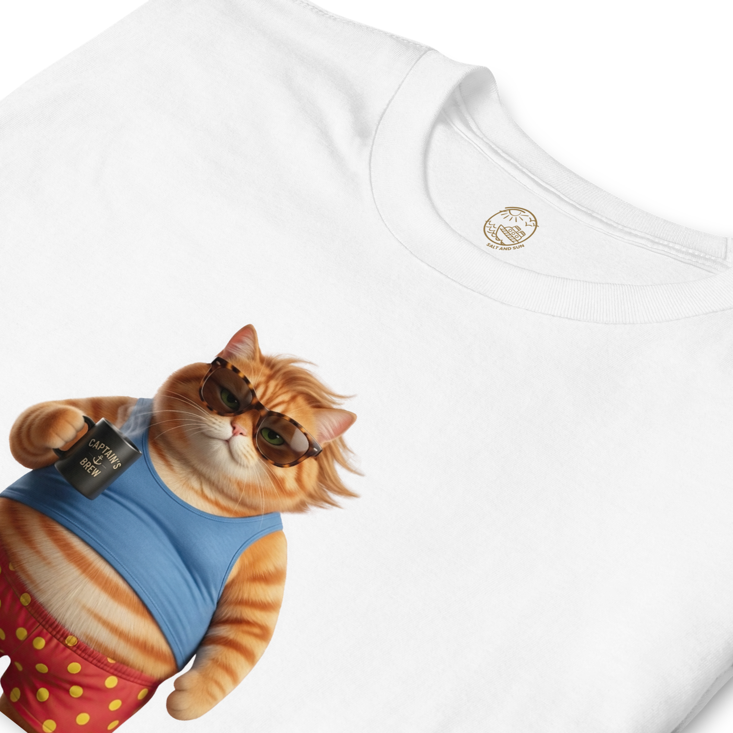 Tropical Tabby "Cruise Hair" Unisex T-Shirt