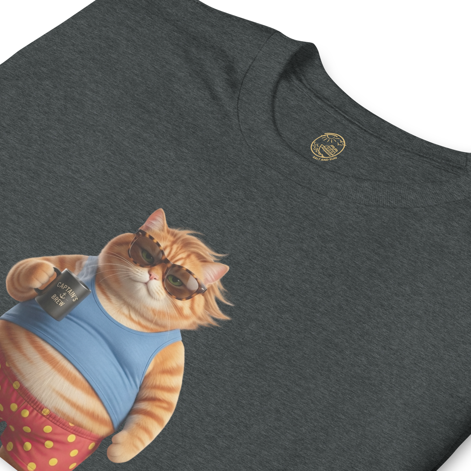 Tropical Tabby "Cruise Hair" Unisex T-Shirt