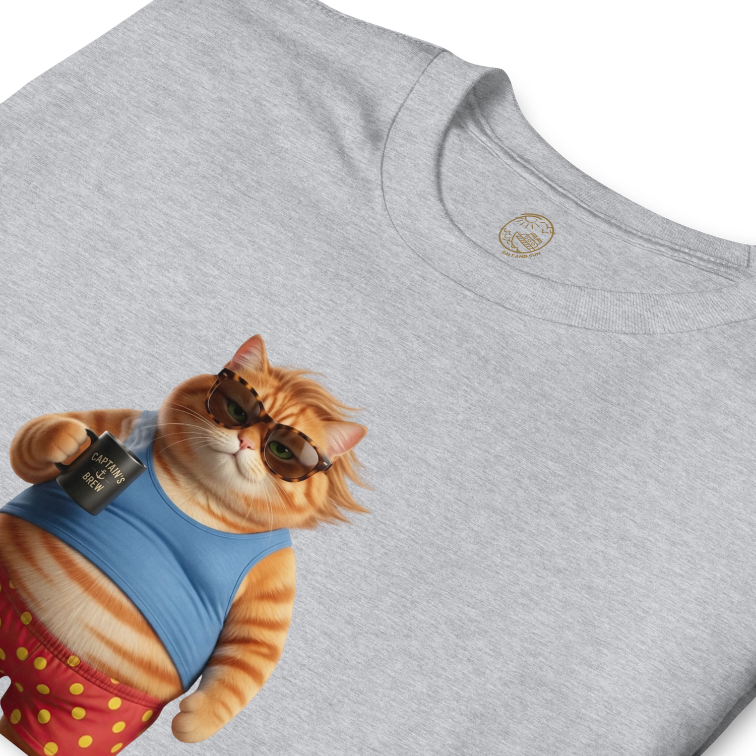 Tropical Tabby "Cruise Hair" Unisex T-Shirt