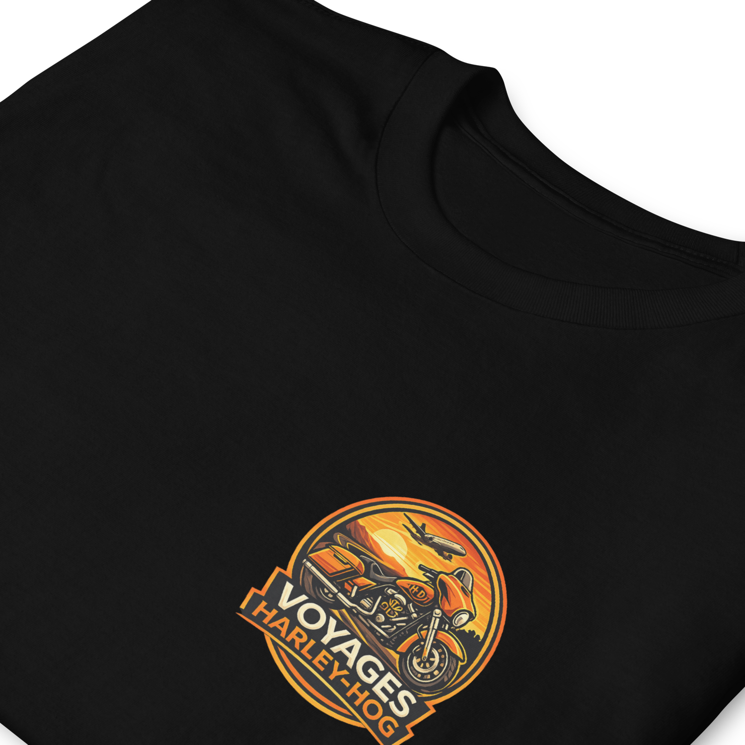 Voyages Harley-Hog Softstyle Short-Sleeve Unisex T-Shirt