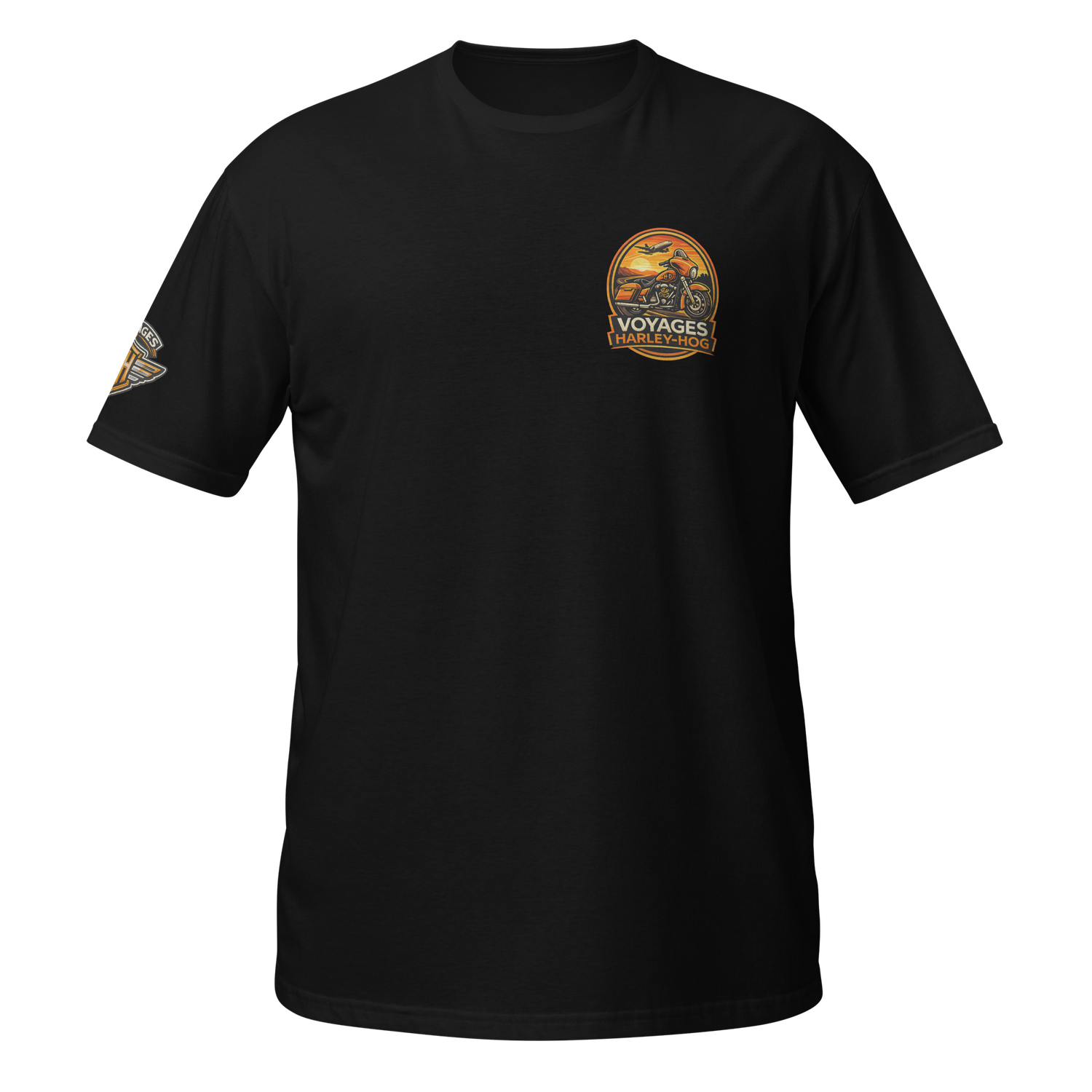 Voyages Harley-Hog Softstyle Short-Sleeve Unisex T-Shirt