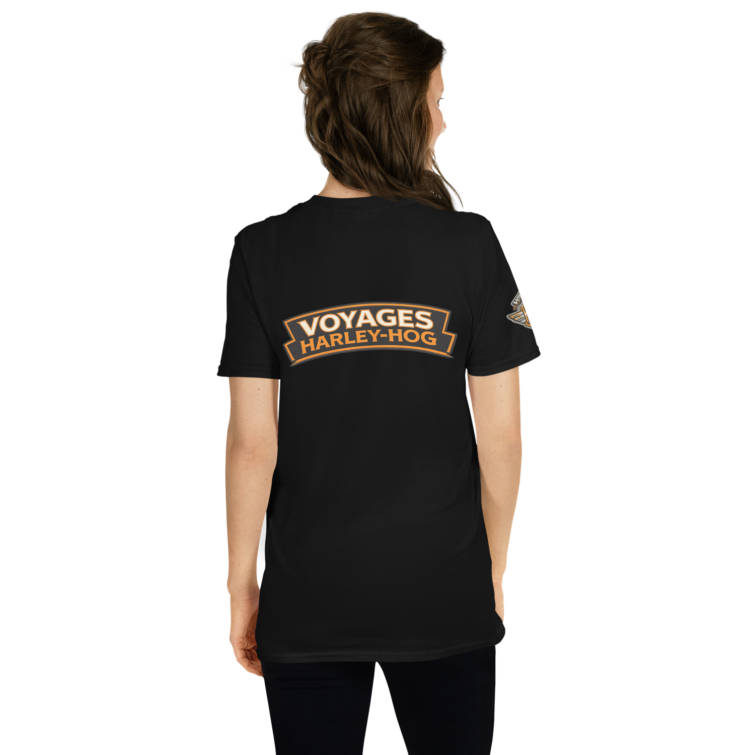 Voyages Harley-Hog Softstyle Short-Sleeve Unisex T-Shirt