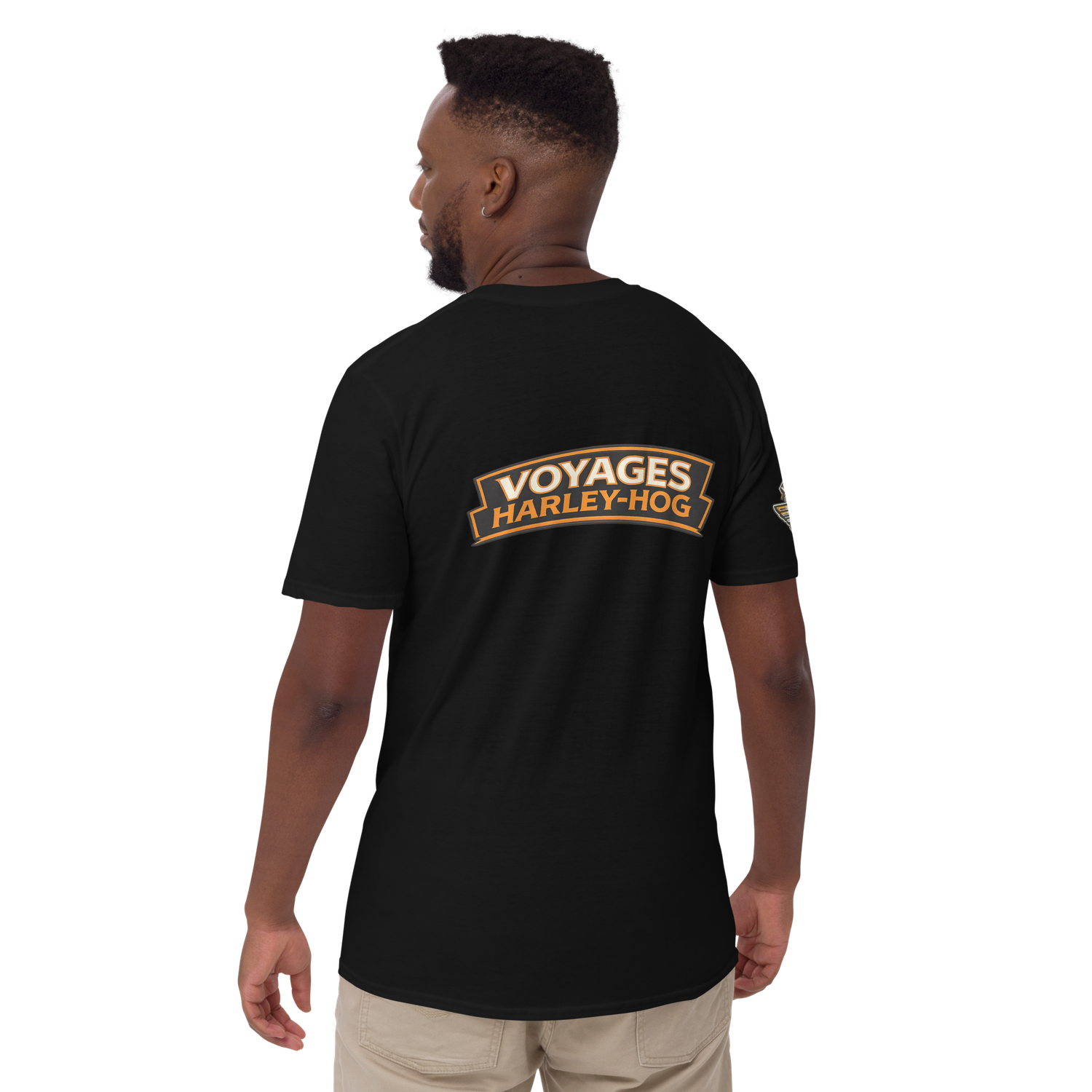 Voyages Harley-Hog Softstyle Short-Sleeve Unisex T-Shirt