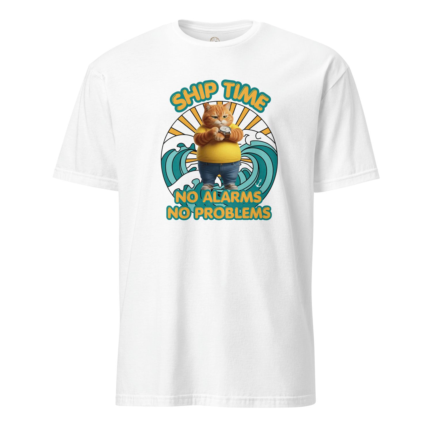 Tropical Tabby "Ship Time" Unisex T-Shirt