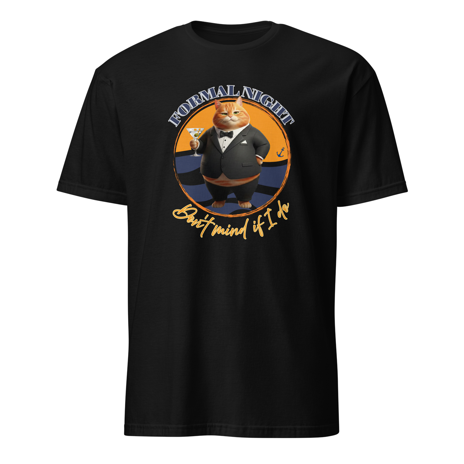 Tropical Tabby "Formal Night" Unisex T-Shirt