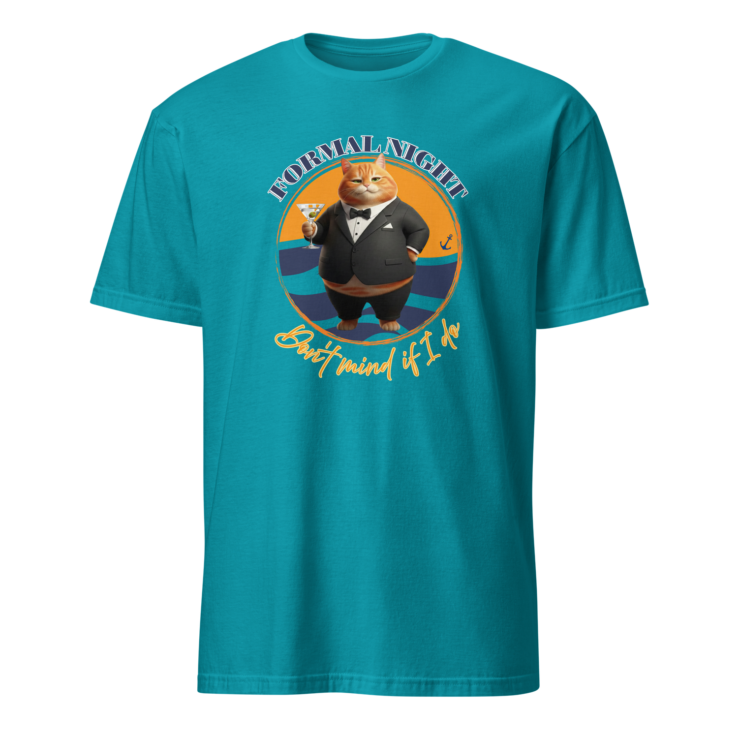 Tropical Tabby "Formal Night" Unisex T-Shirt