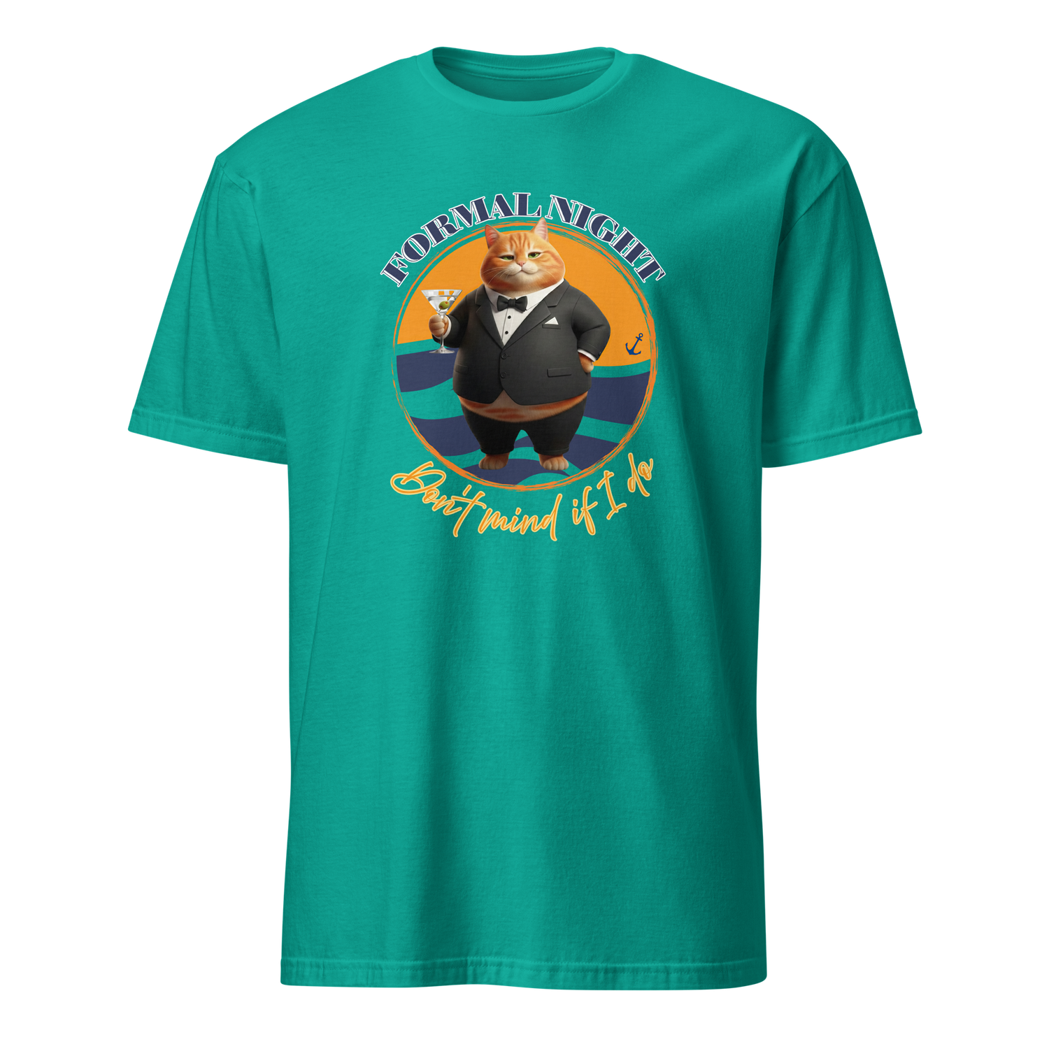 Tropical Tabby "Formal Night" Unisex T-Shirt