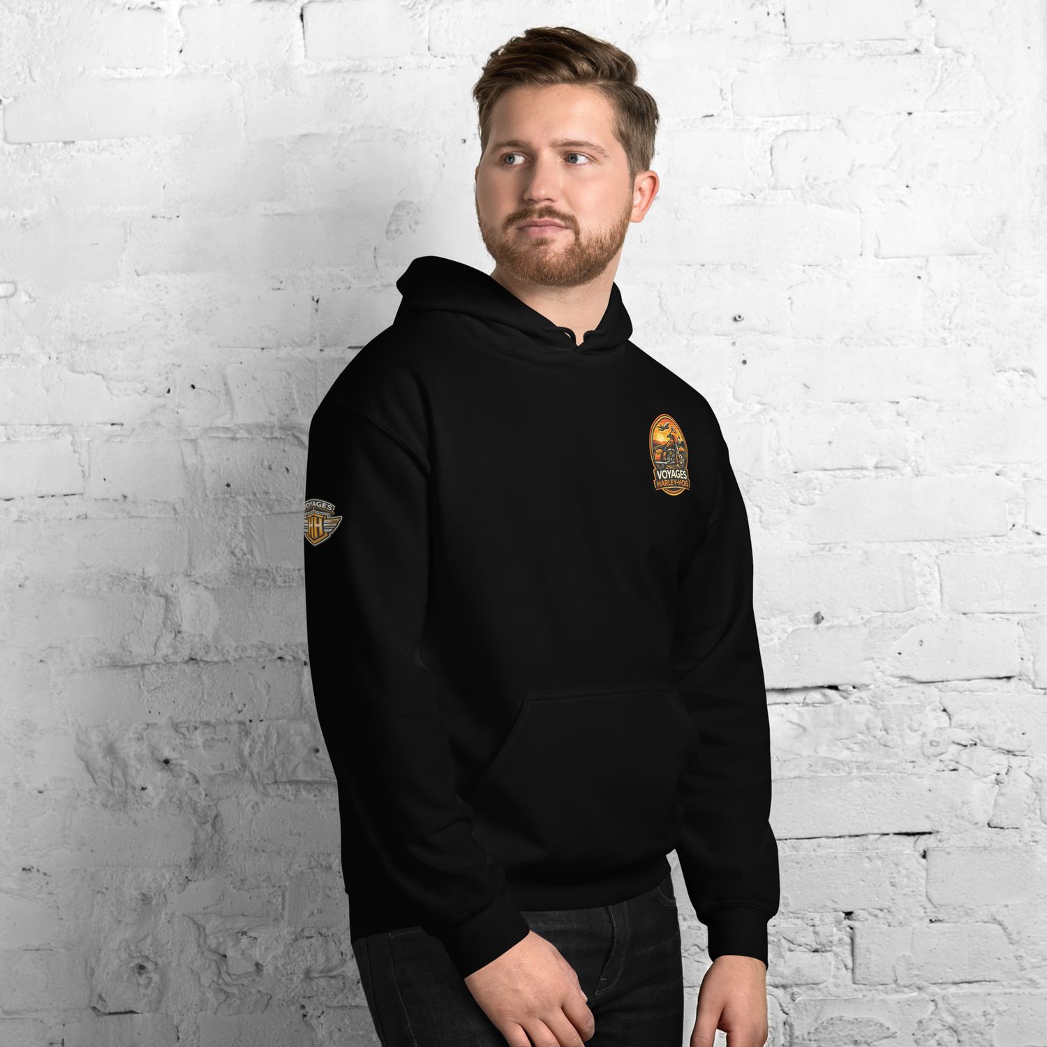 Voyage Harley-Hog Unisex Hoodie