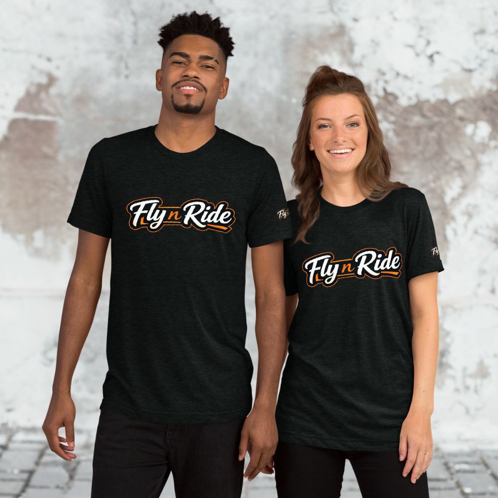 Fly n Ride ADVENTURE BIKE Triblend T-Shirt