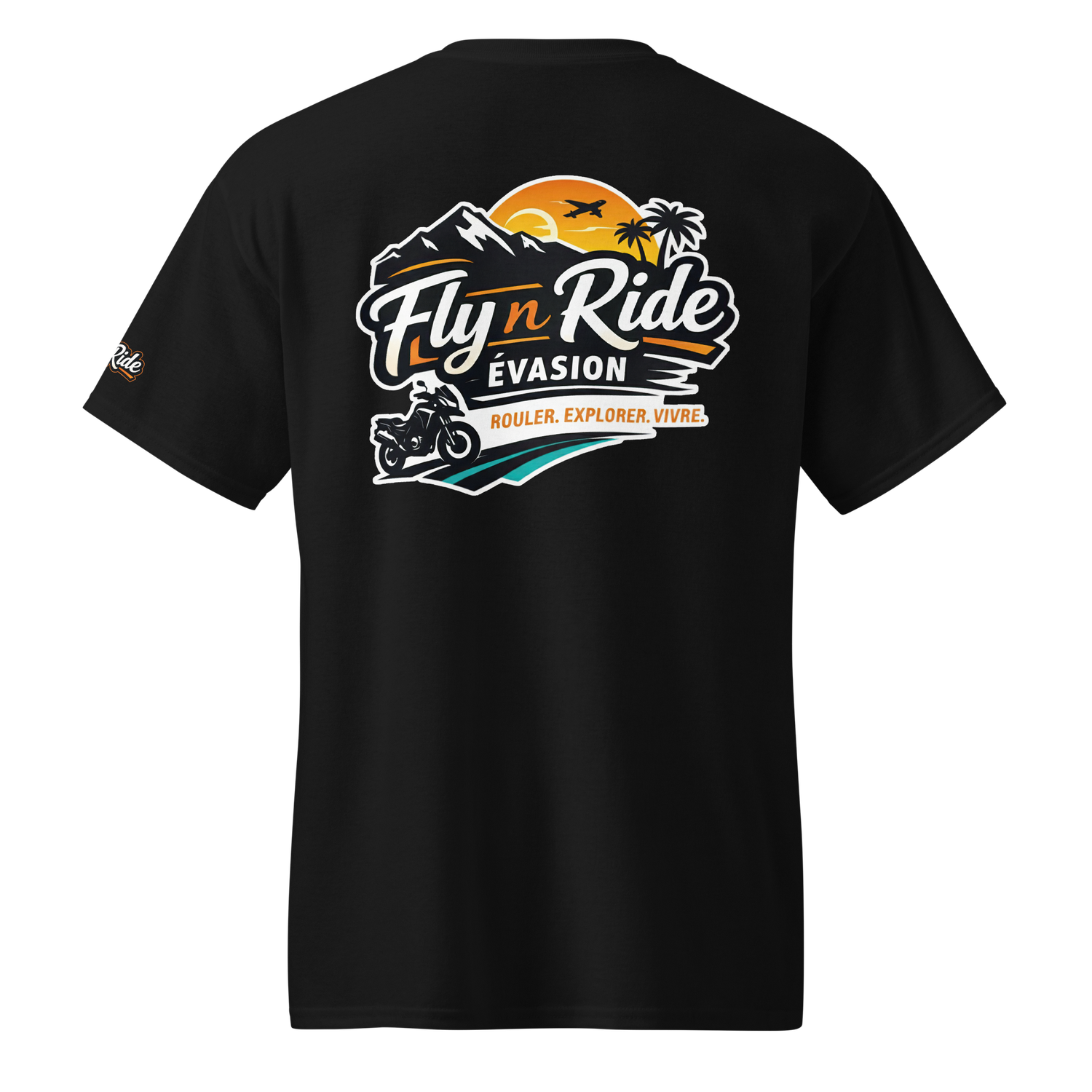 Fly n Ride ADVENTURE BIKE Triblend T-Shirt